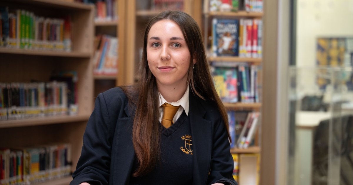 Katie from St Michael's Catholic Academy in Billingham