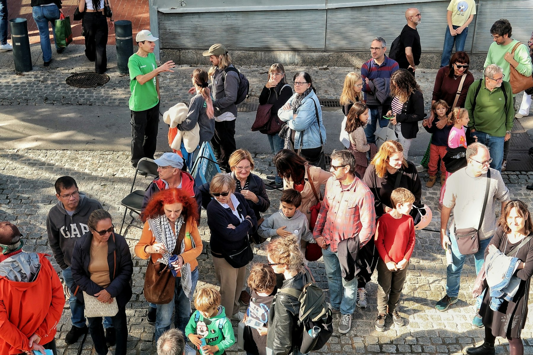 People meeting outdoors, used as a representative community image; it does not depict the Cowdenbeath event or its attendees.