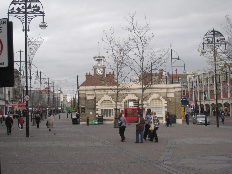 Stockton High Street, used as an illustrative Tees Valley business location.