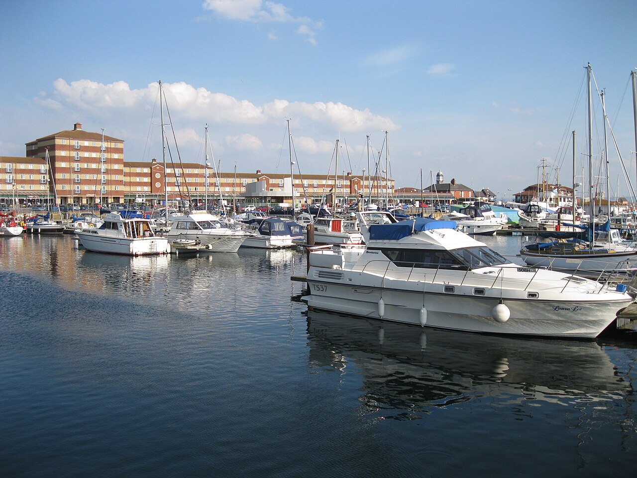 Boats moored at Hartlepool Marina, photographed in 2011; archive illustration of the town, not the Restaurant Week event.