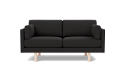 Erik Jørgensen - EJ220 Sofa 2 seater, 76 cm cushions