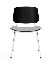 Børge Mogensen - Søborg Metal Base Seat upholstered