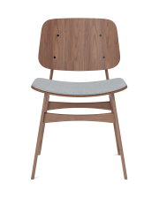 Børge Mogensen - Søborg Wood Base Seat upholstered