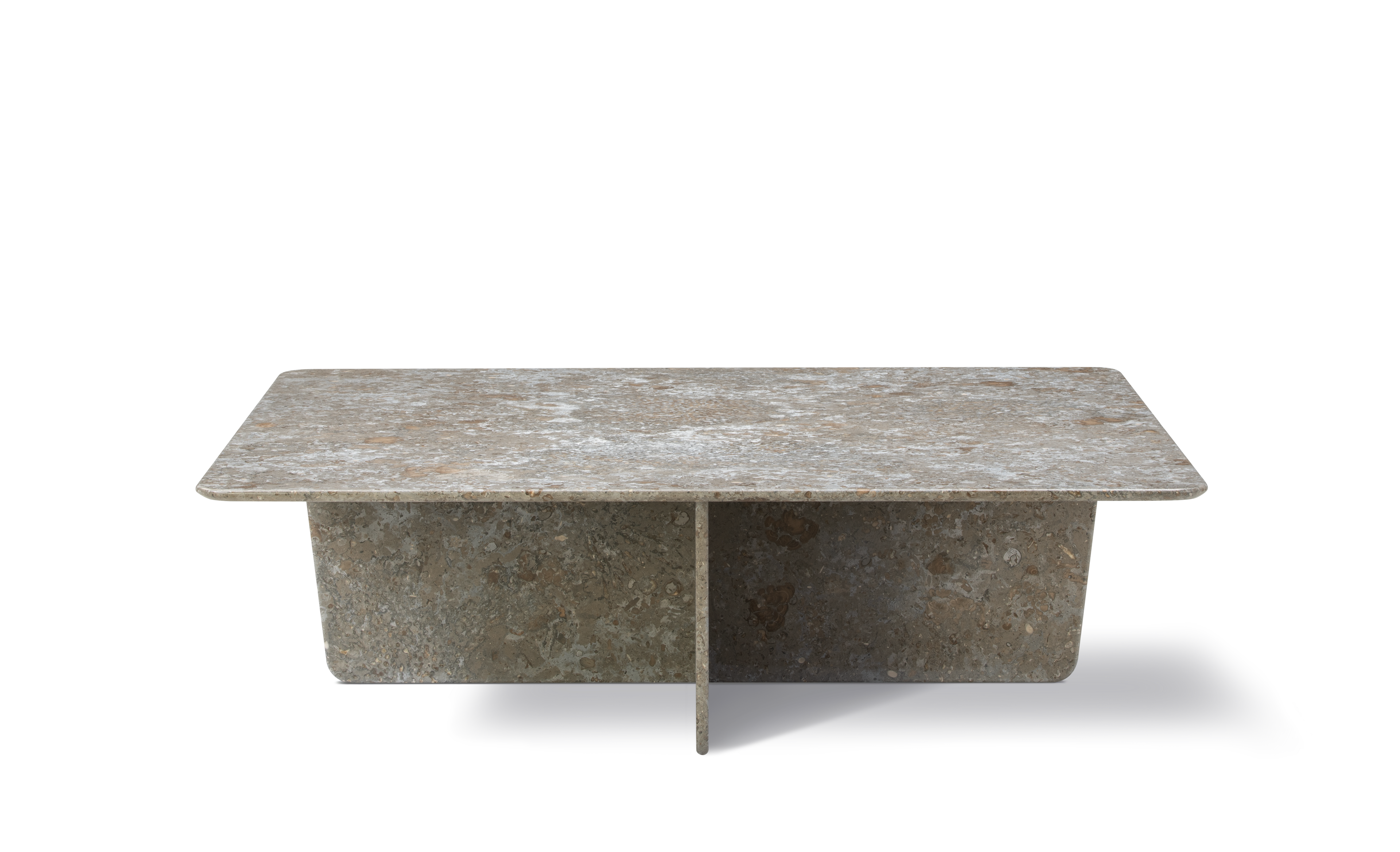 Tableau Coffee Table - Dark Atlantico Limestone