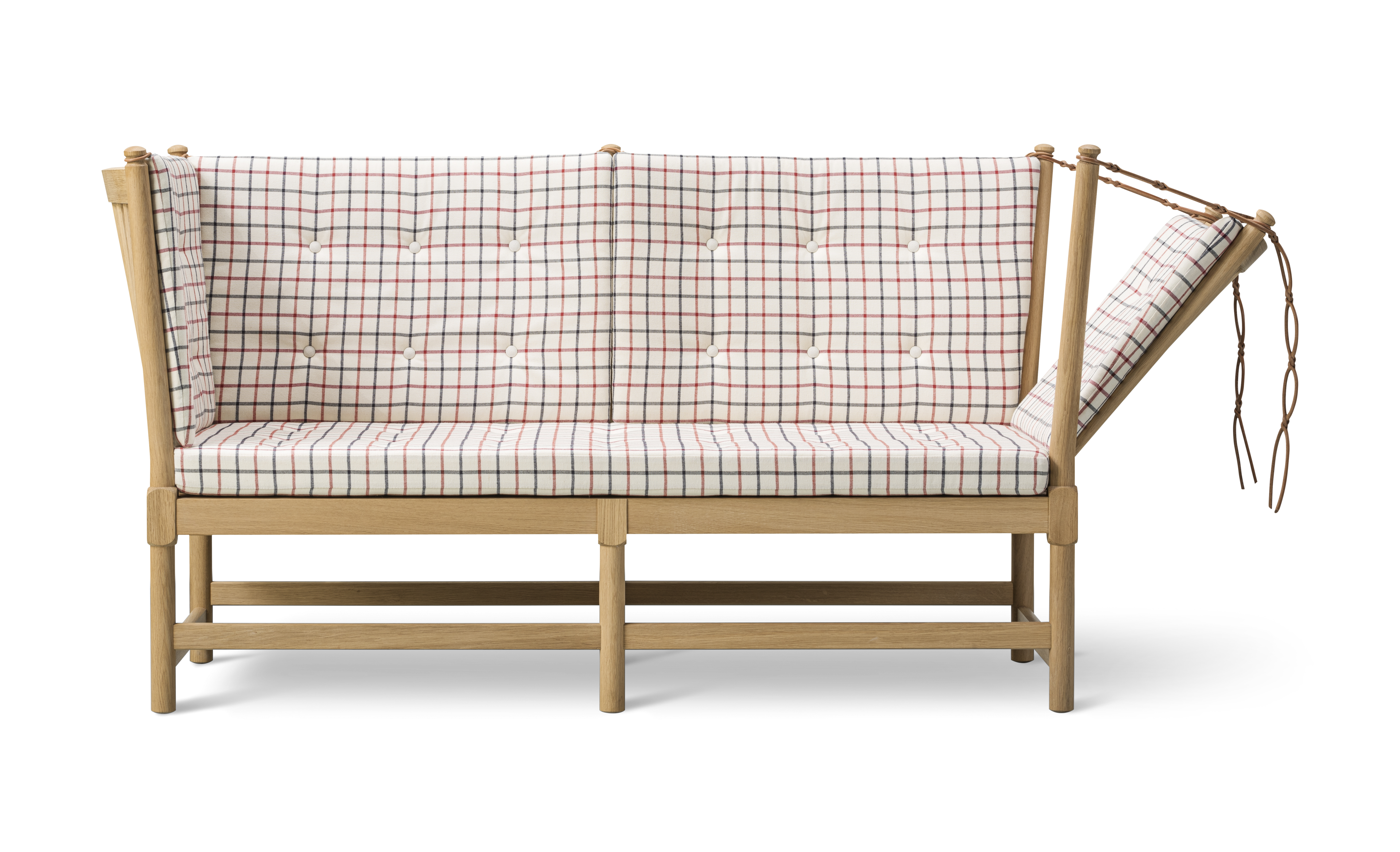 Spoke-Back Sofa - Cotil 53938 / Oak soap