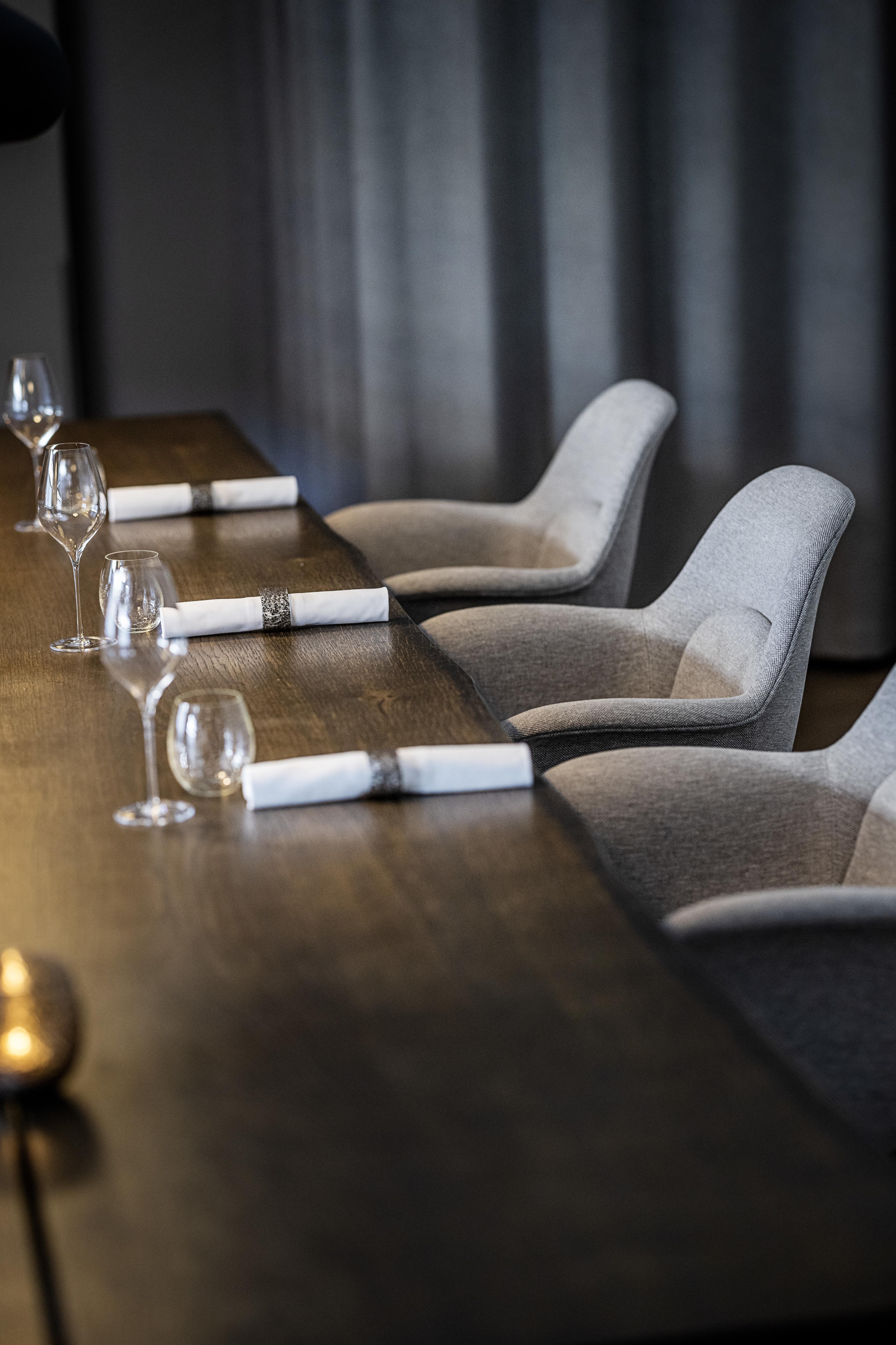 Restaurant Jordnær with Swoon Dining Chair by Space Copenhagen