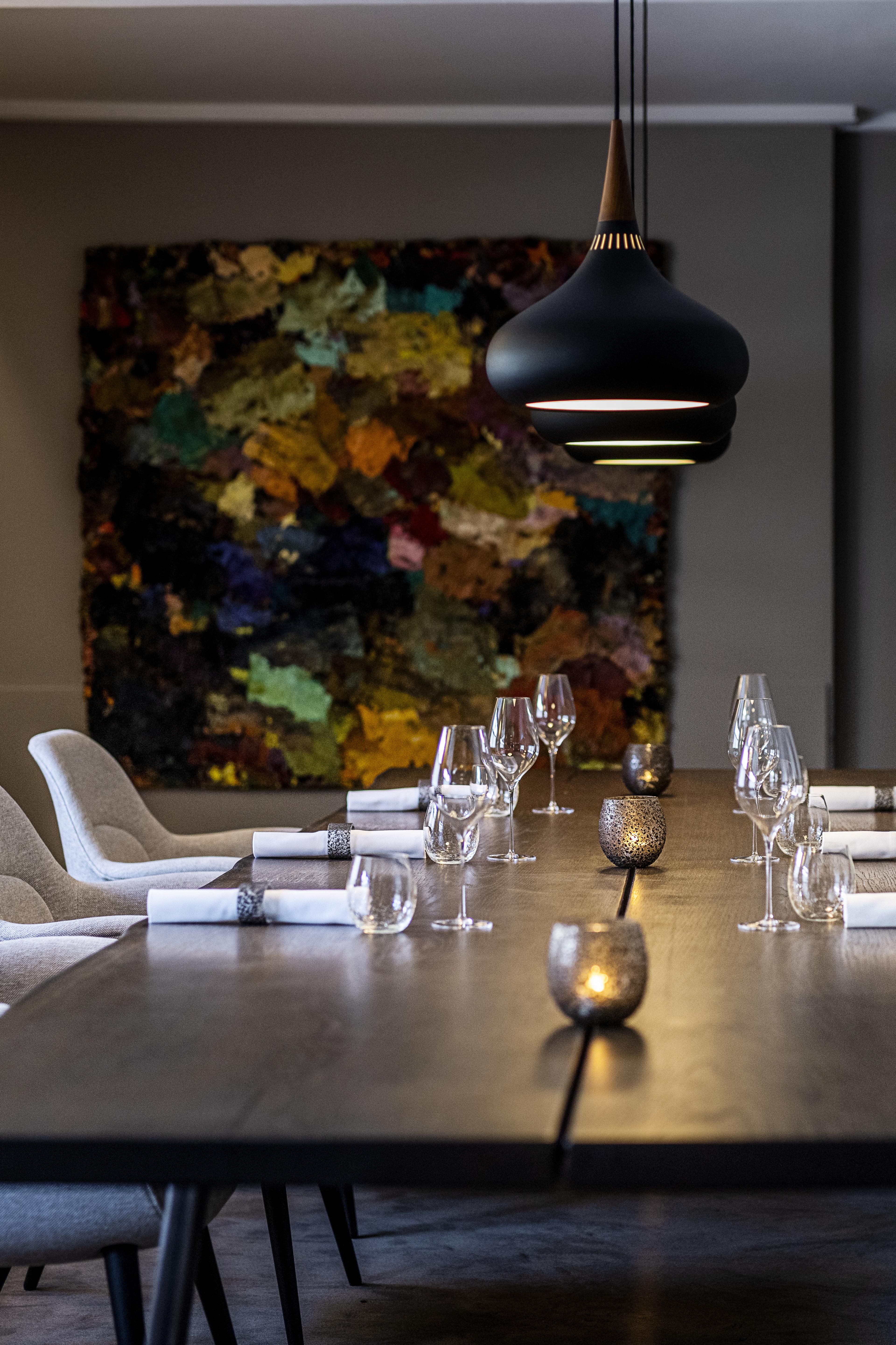 Restaurant Jordnær with Swoon Dining Chair by Space Copenhagen