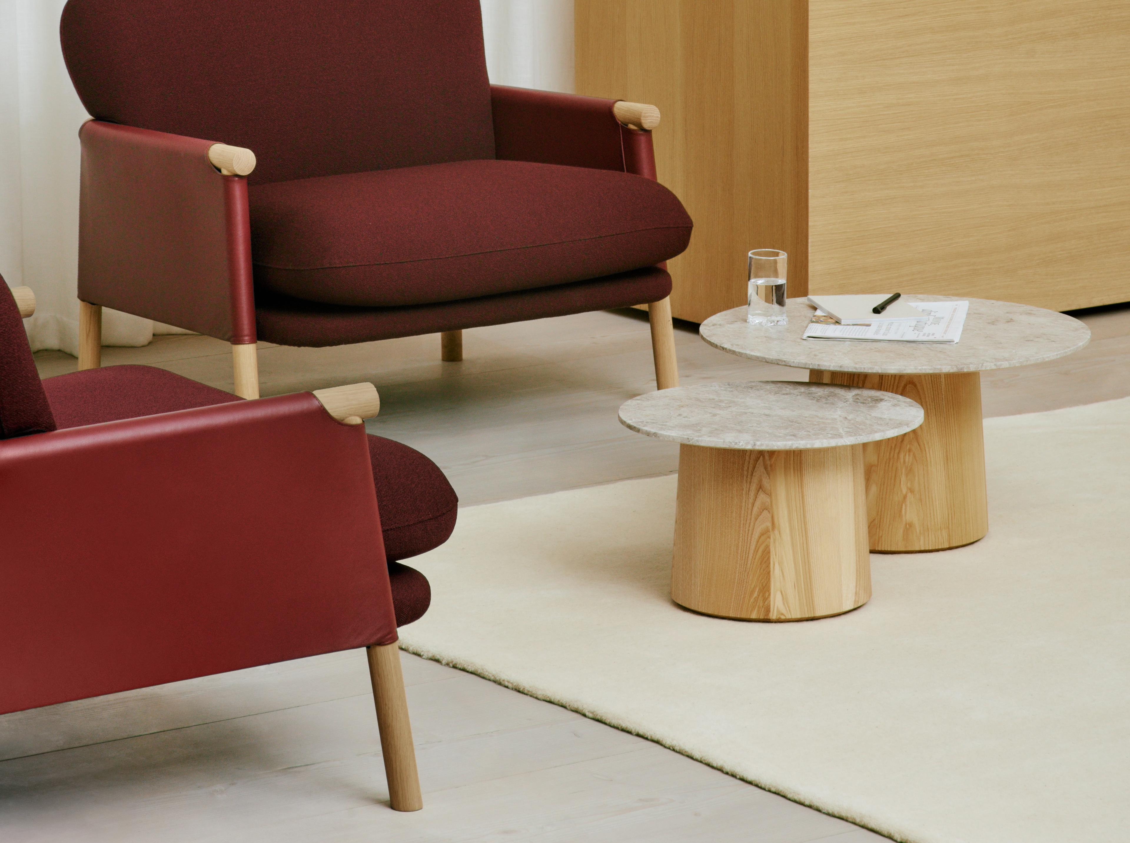 Niveau Coffee Table - Ask olie / Tundra Grey