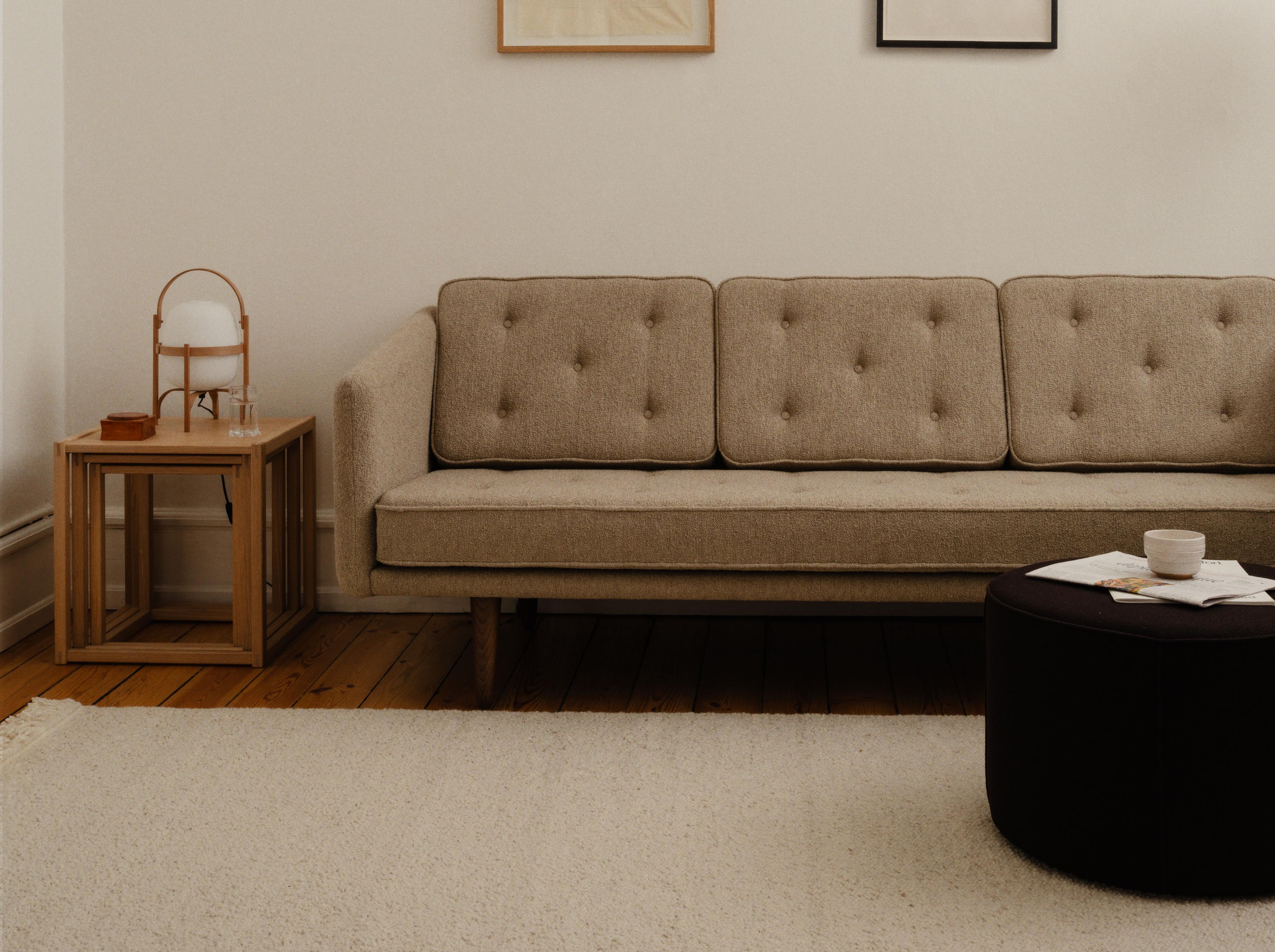 No. 1 Sofa - Barnum 3 / Smoked Oak