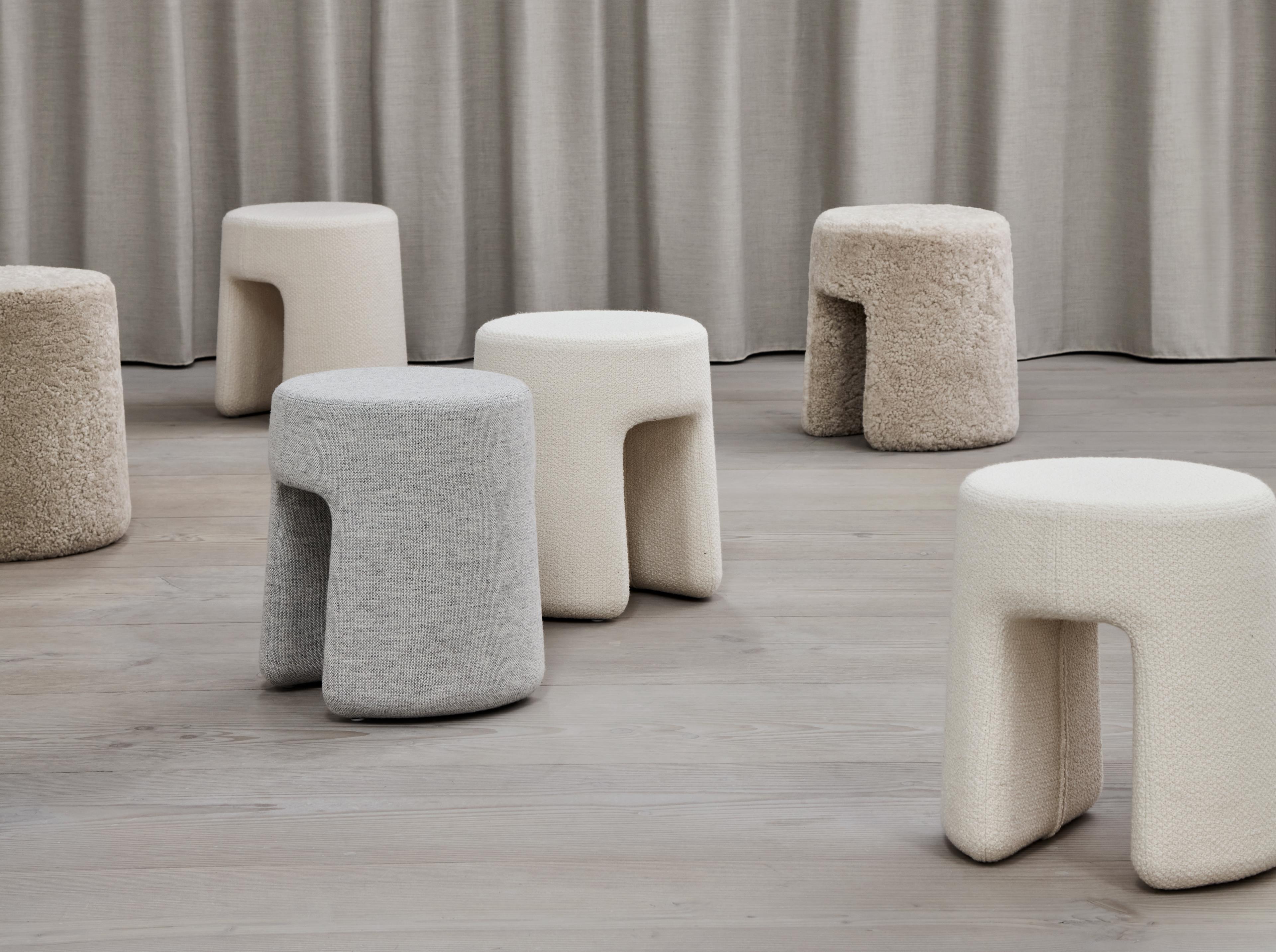 Sequoia Pouf - Hallingdal, Sheepskin, Barnum