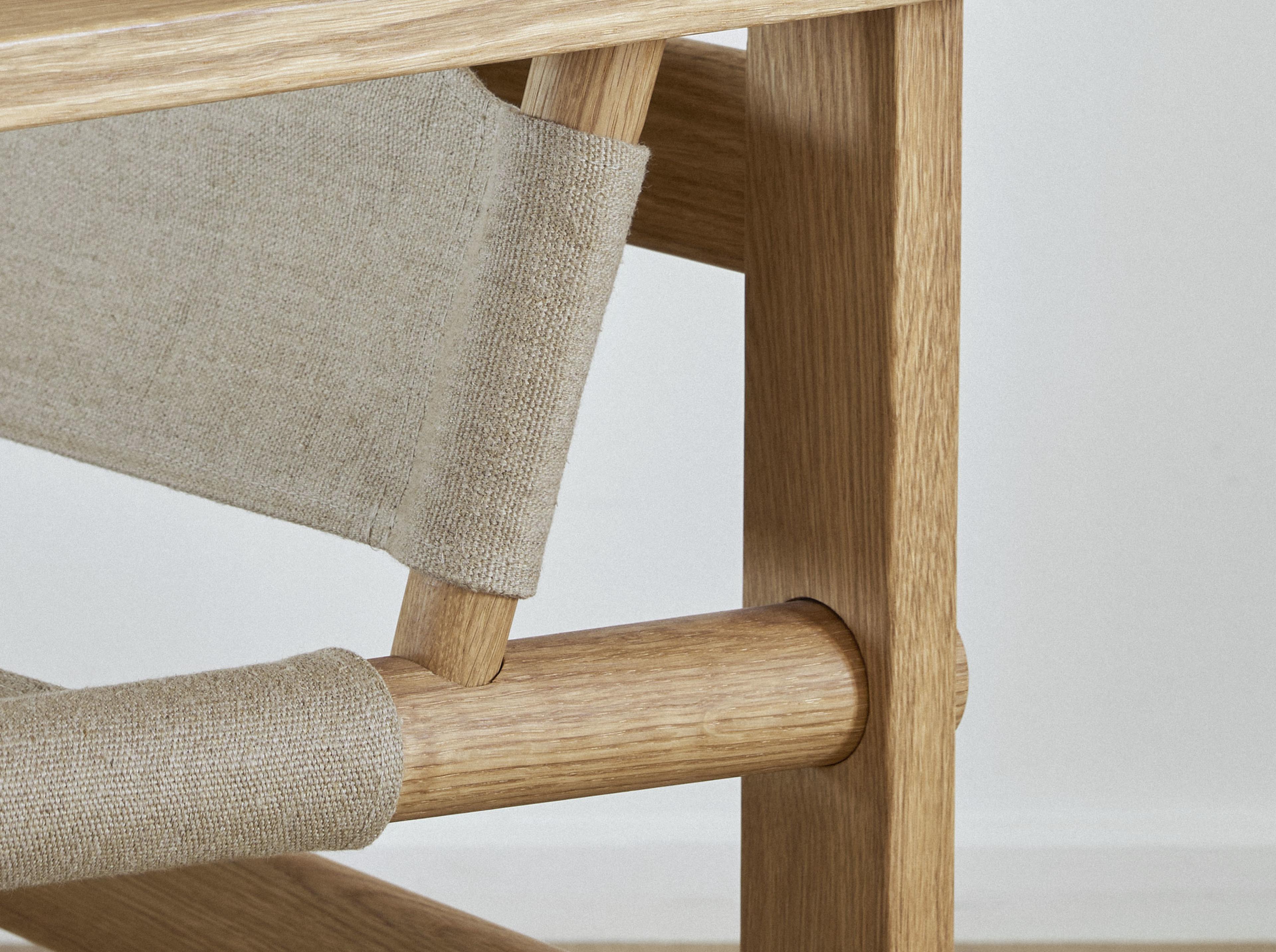 The Canvas Chair - Natural Canvas / Oak oil
