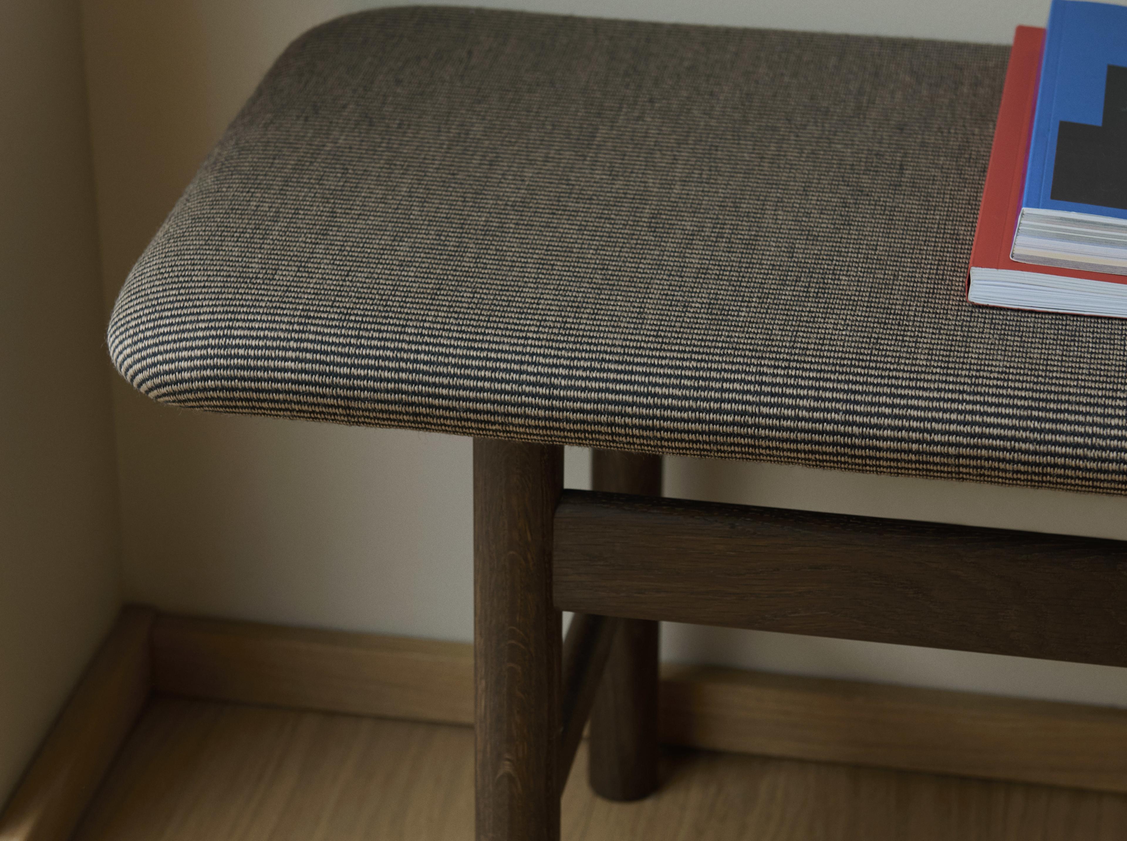 Mogensen 3172 Bench w/o back - Fuse 351 / Smoked oak, oiled