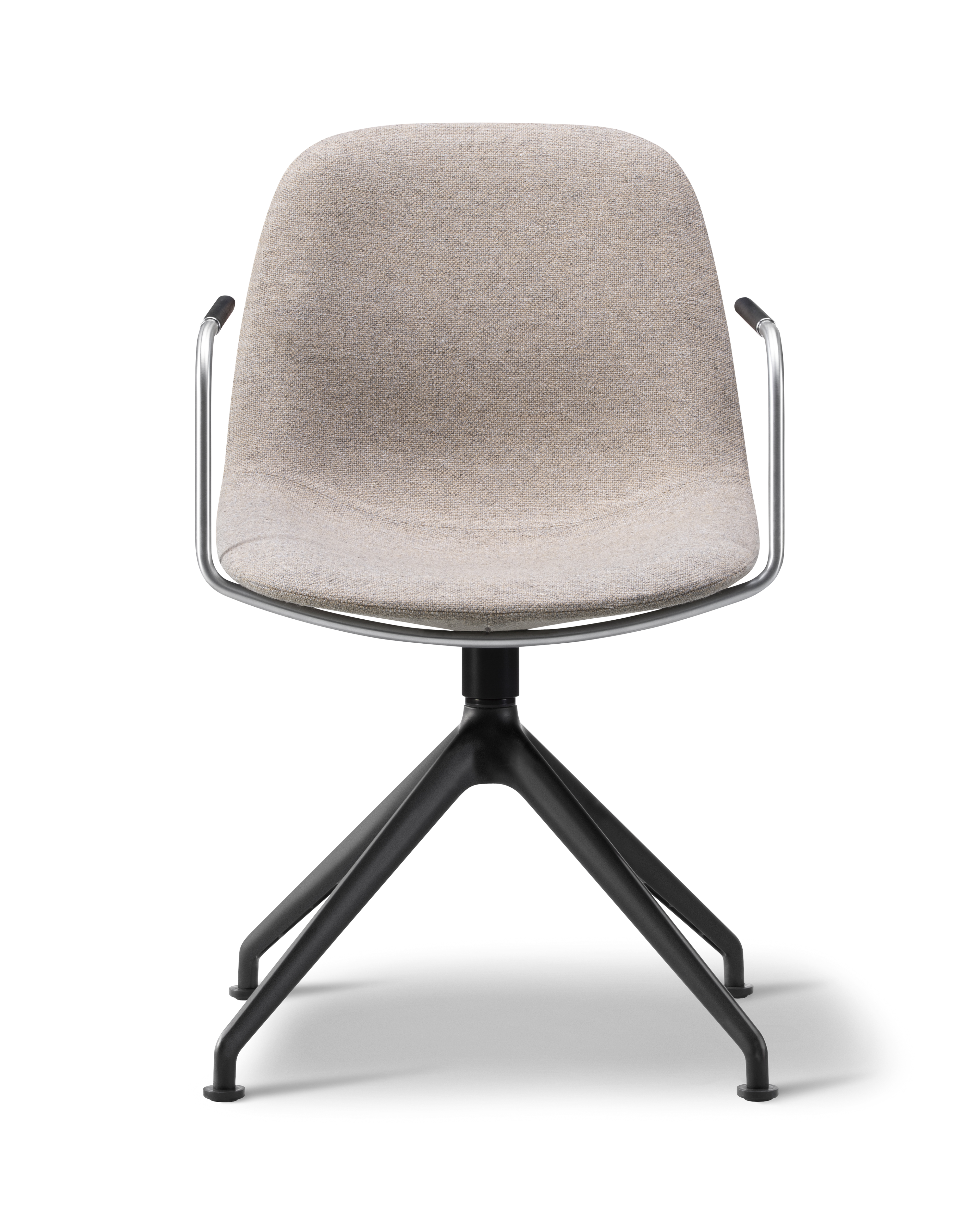 Eyes Chair - Hallingdal 227 / Black lacquered swivel base