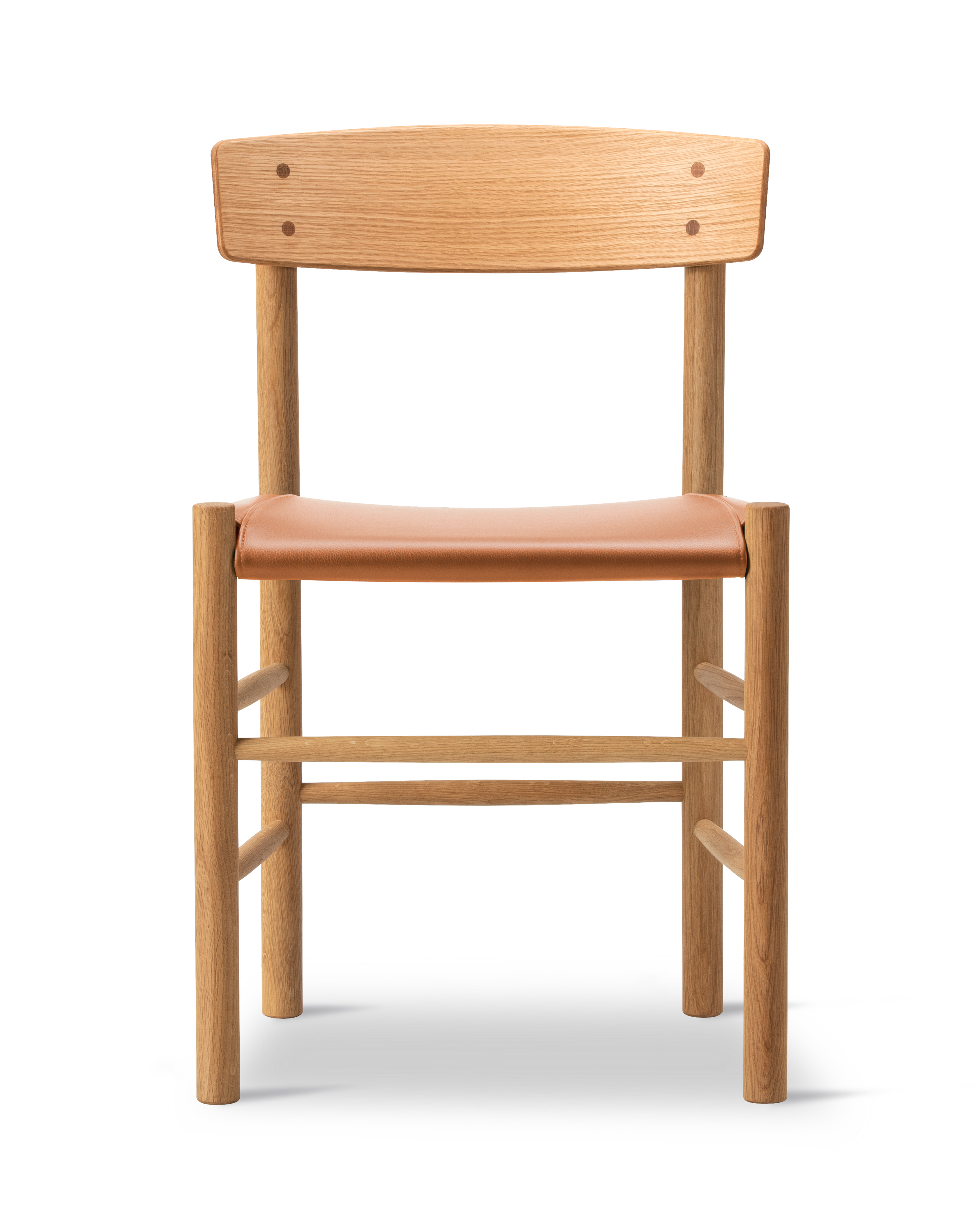 Mogensen J39 Chair Upholstered - Oak oil / Omni 307 