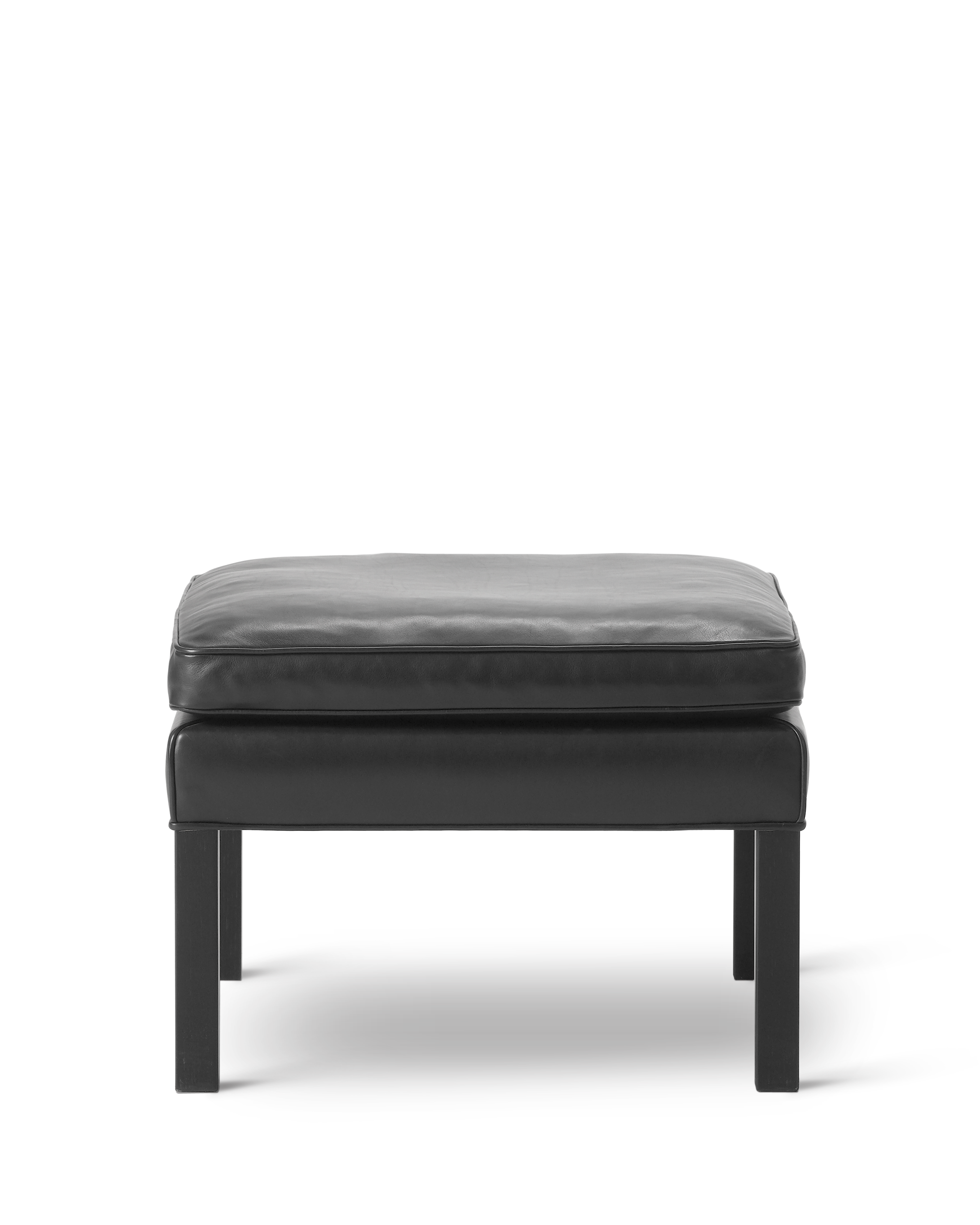 Mogensen 2202 Ottoman - Leather 98 Max / Black lacquered