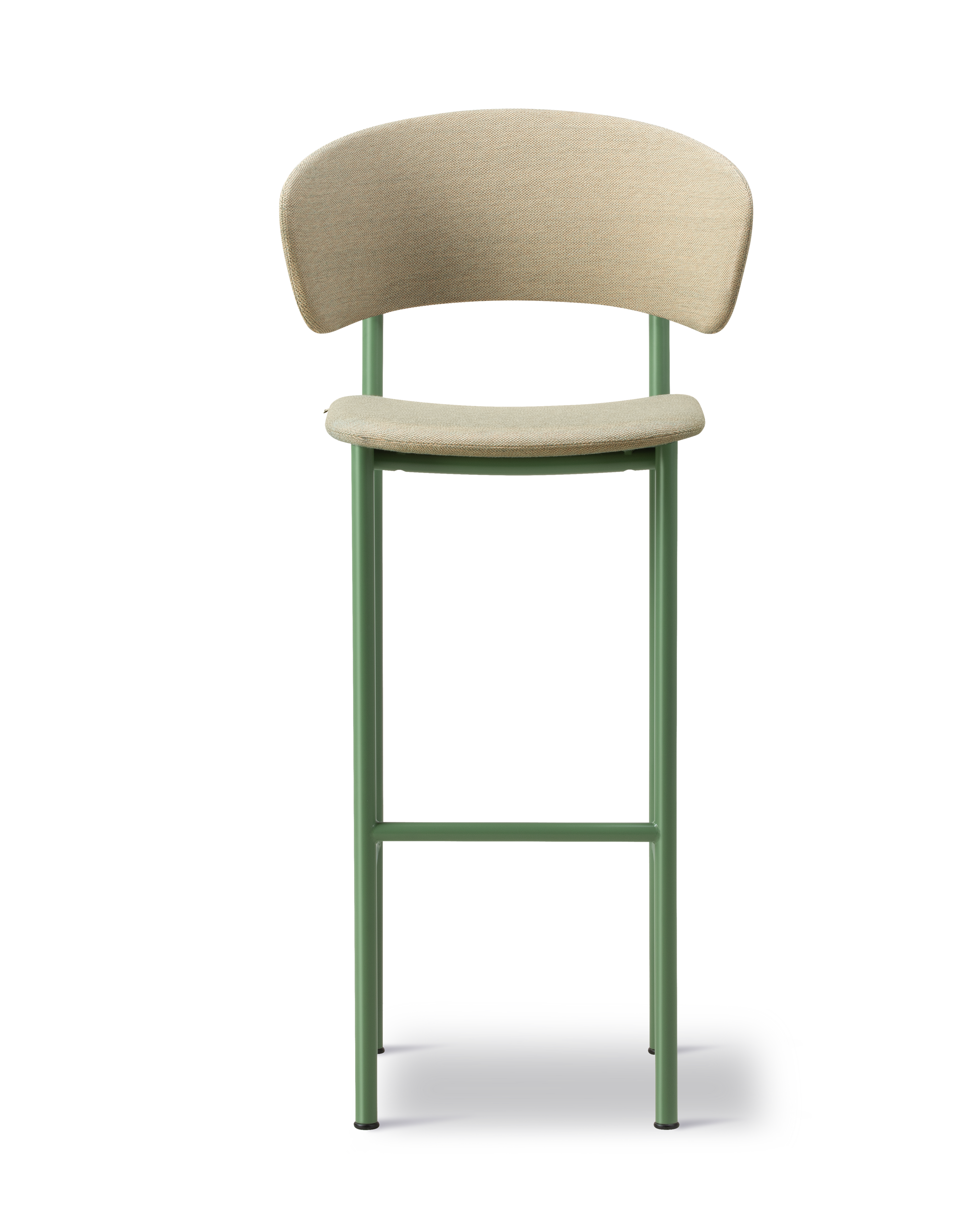 Plan Arm Barstool - Steelcut Quartet 924 / Modernist Green