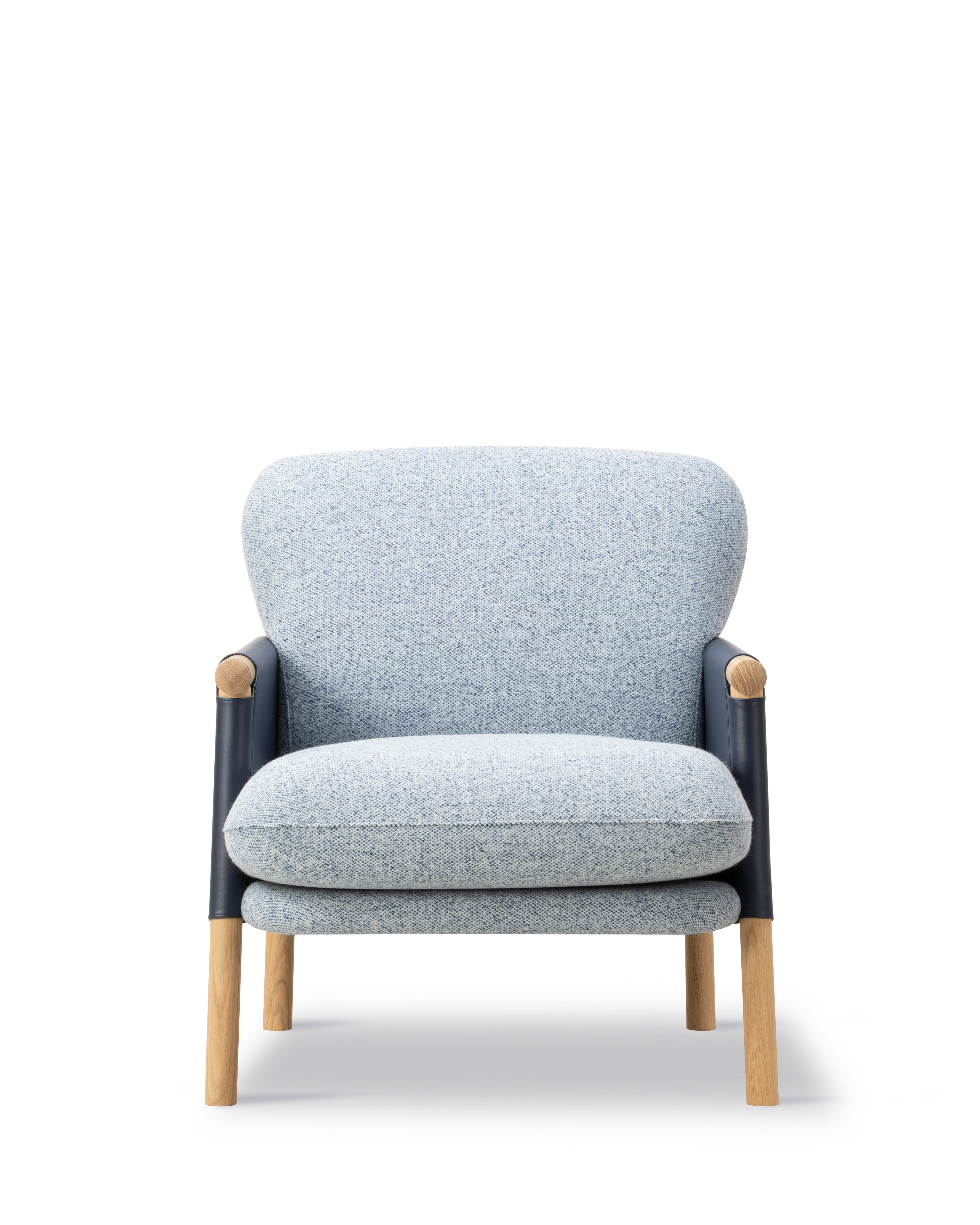 Savannah Lounge Chair - Læder 30137 Adria / Vanir 733 / Eg lys olie