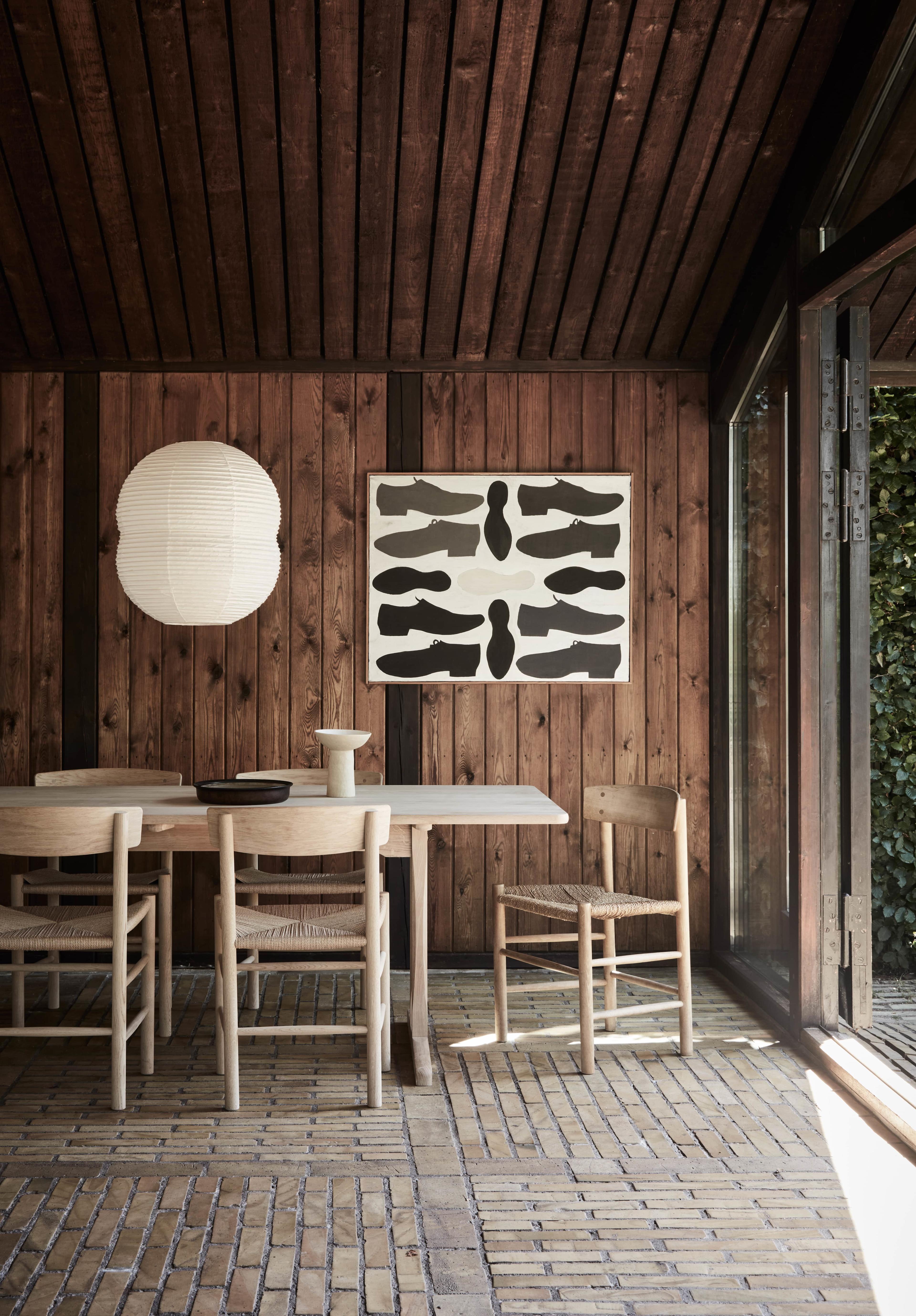 C18 Table and J39 Mogensen Chair by Børge Mogensen