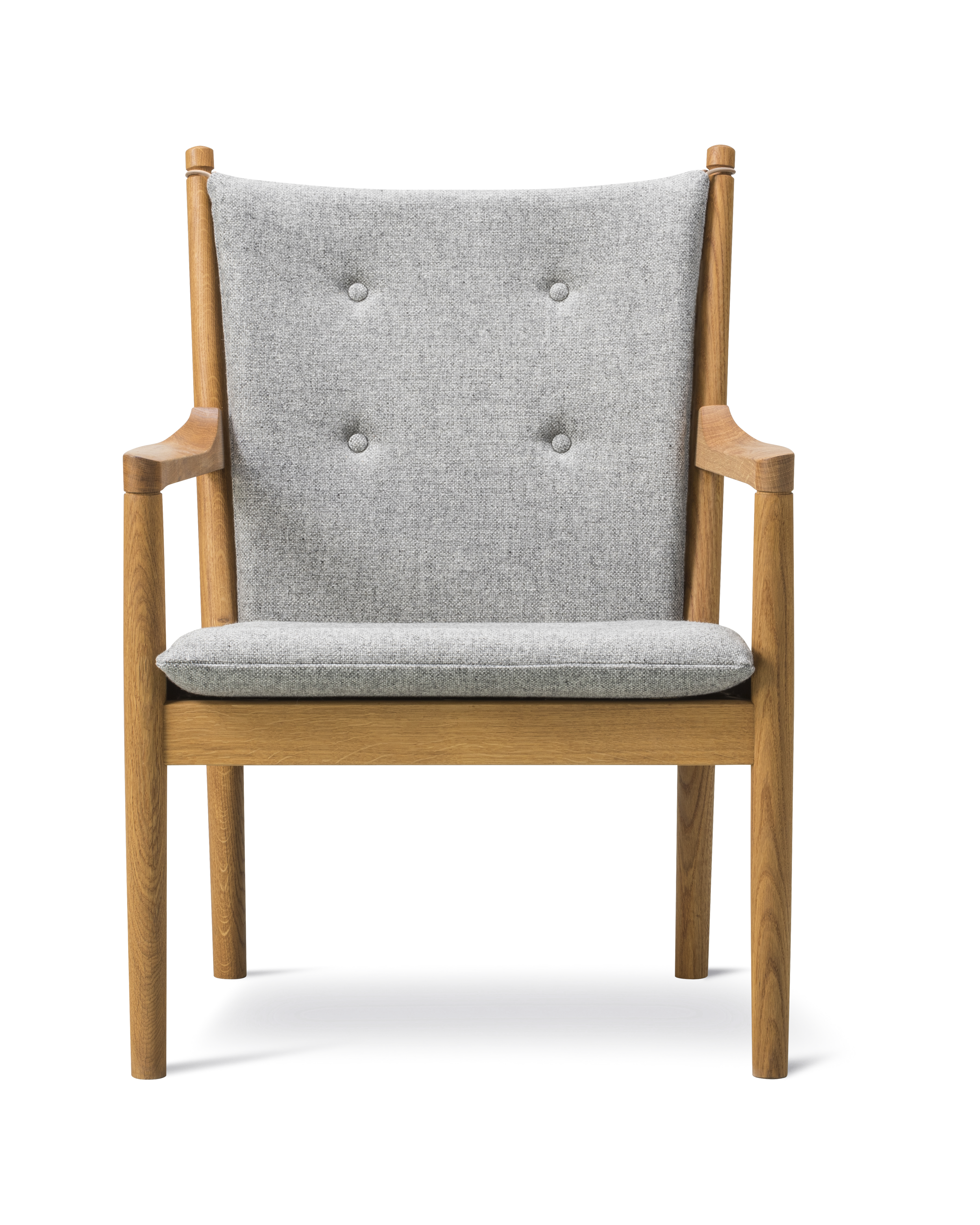 Wegner 1788 Lounge Chair - Hallingdal 130 / Oak oil