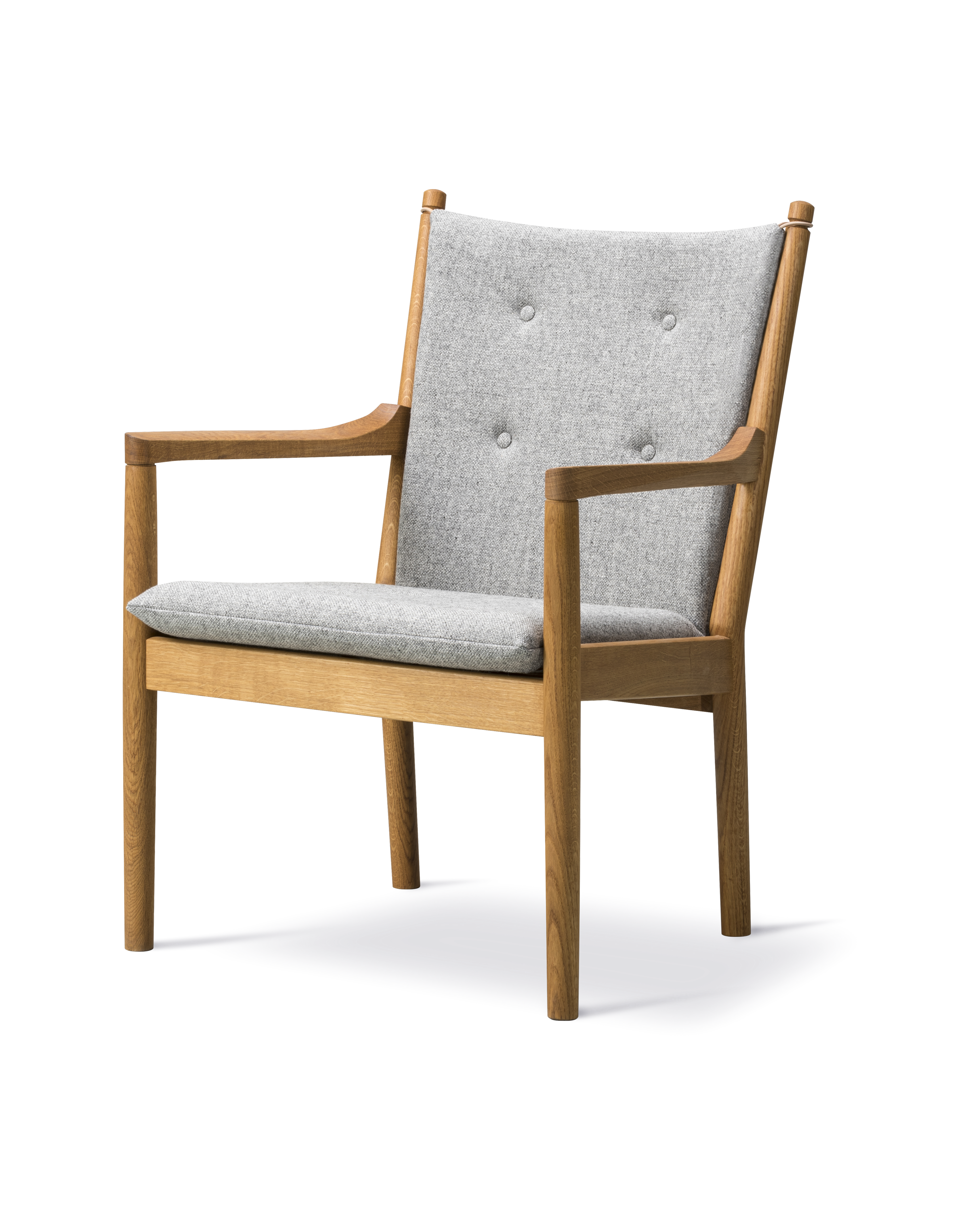 Wegner 1788 Lounge Chair - Hallingdal 130 / Eg olie