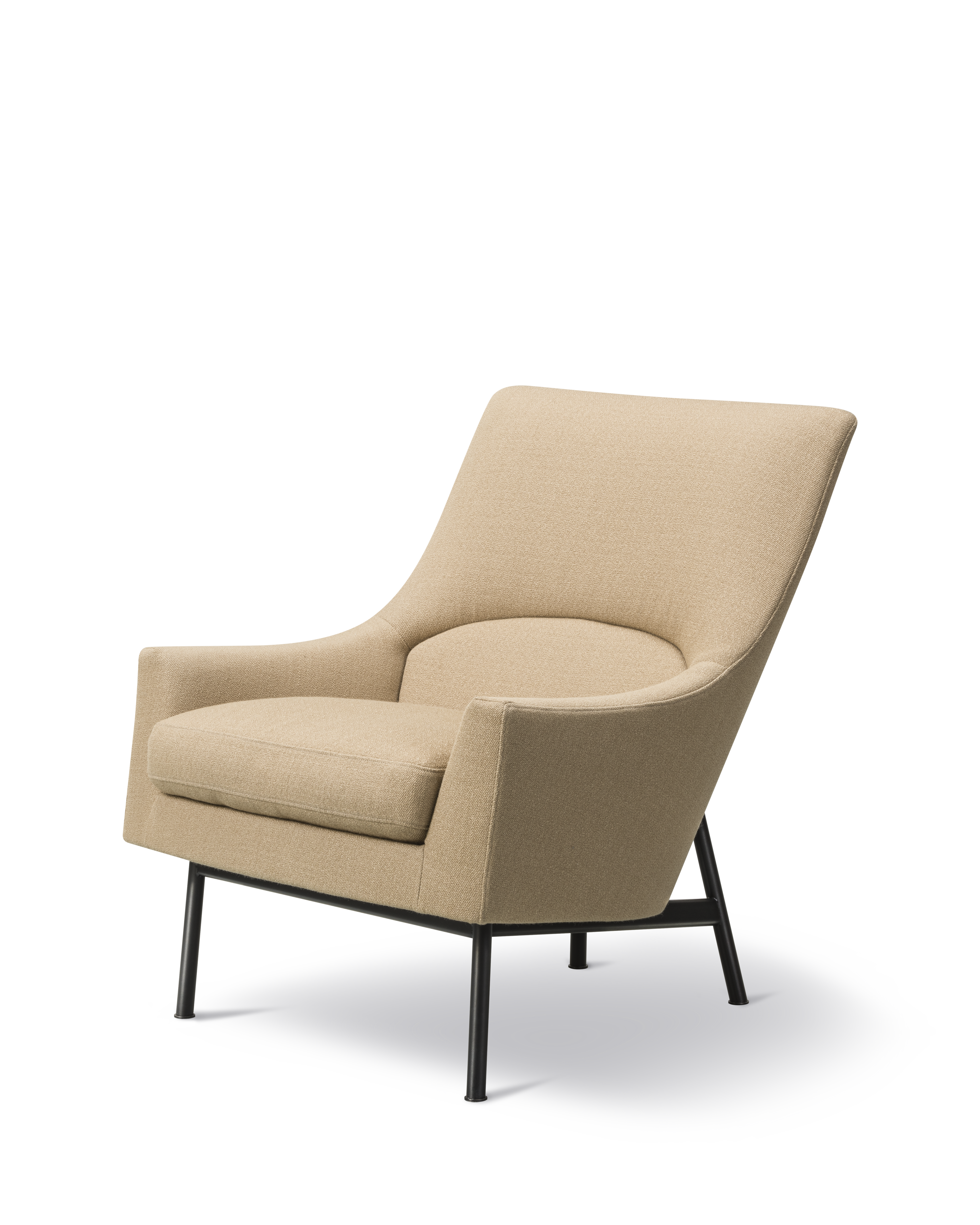 A-Chair - Vidar 333 / Stel i sort metal