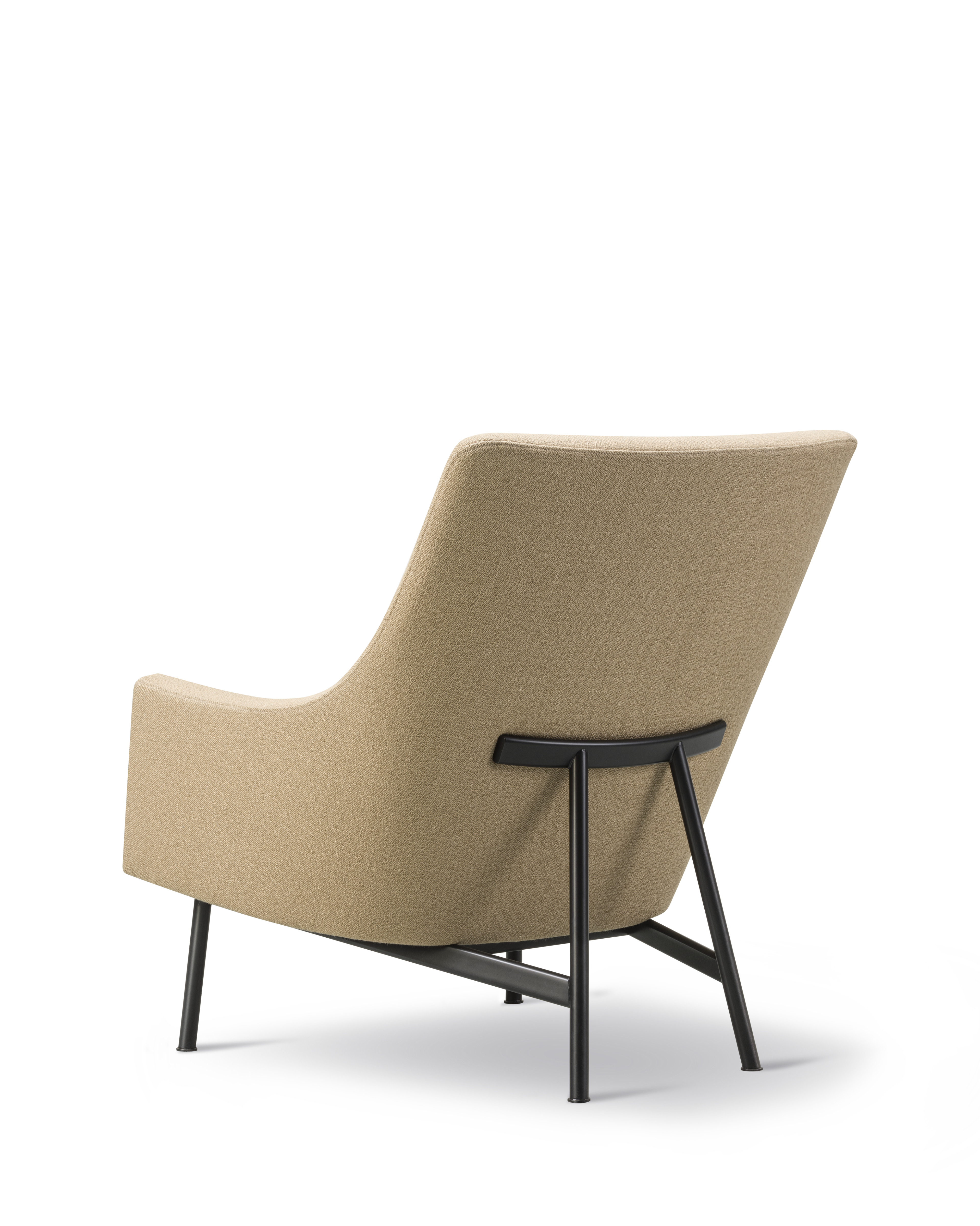 A-Chair - Vidar 333 / Stel i sort metal