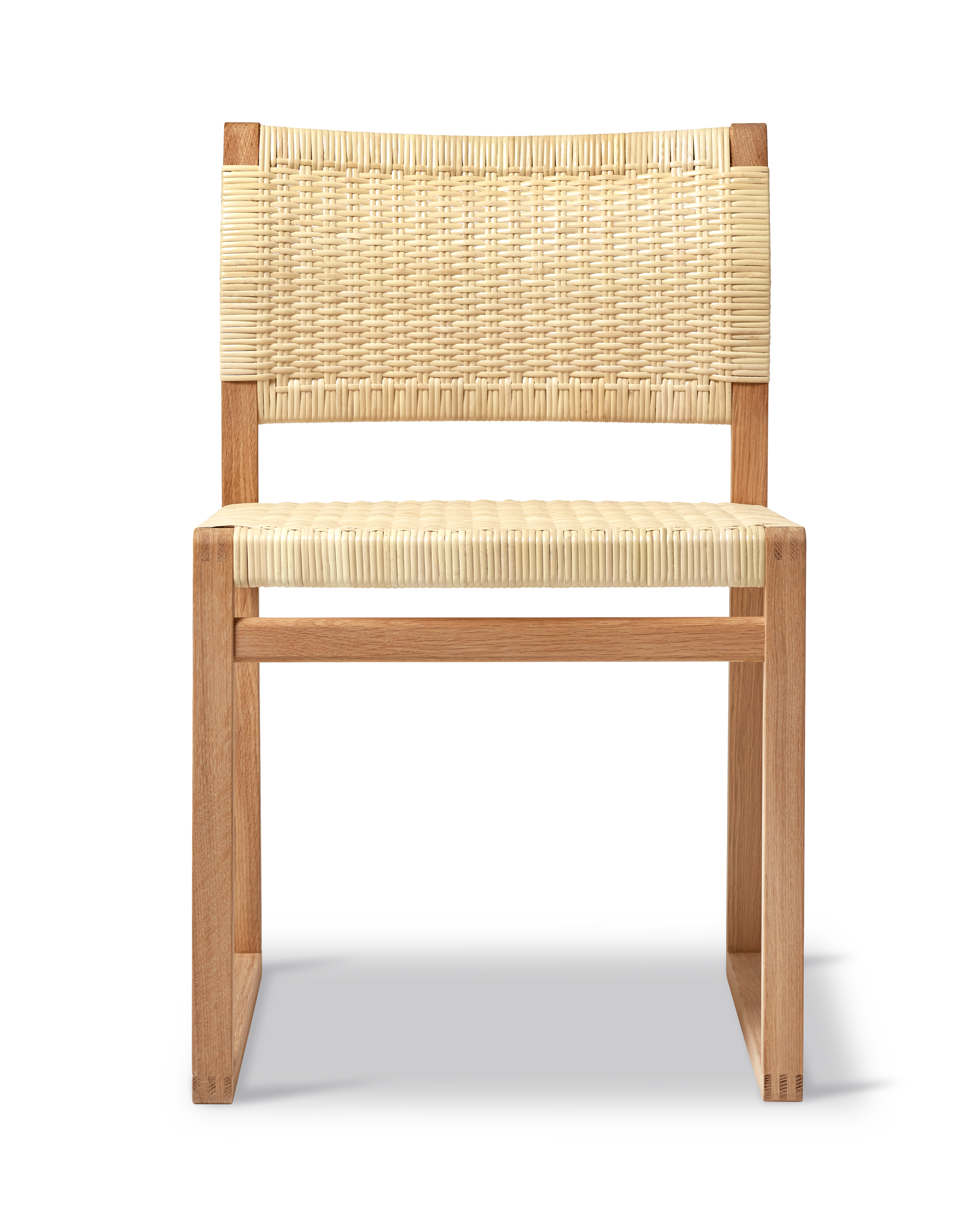 BM62 Chair - Cane wicker / Oak oil