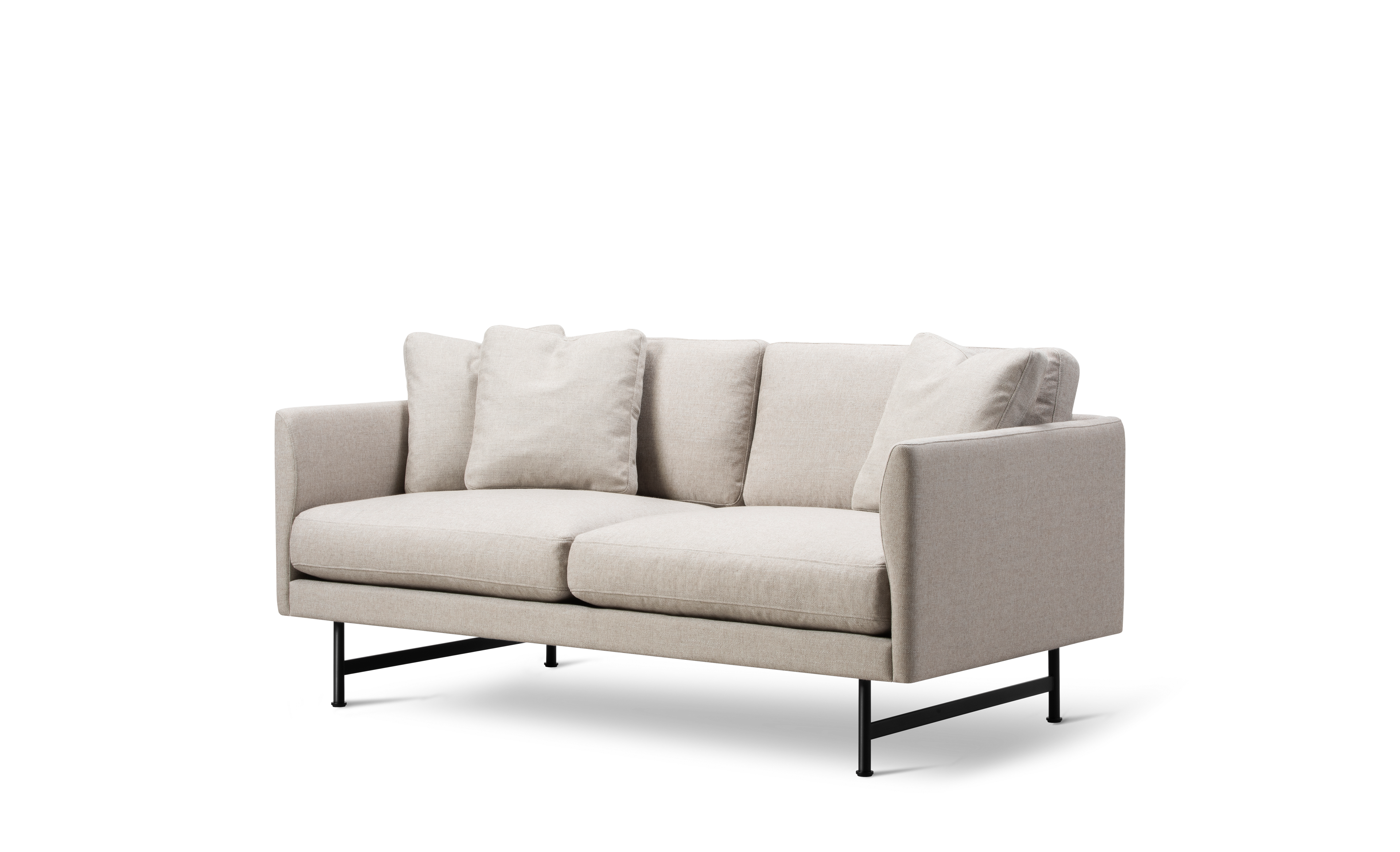 Calmo Sofa - Sunniva 717 / Black frame