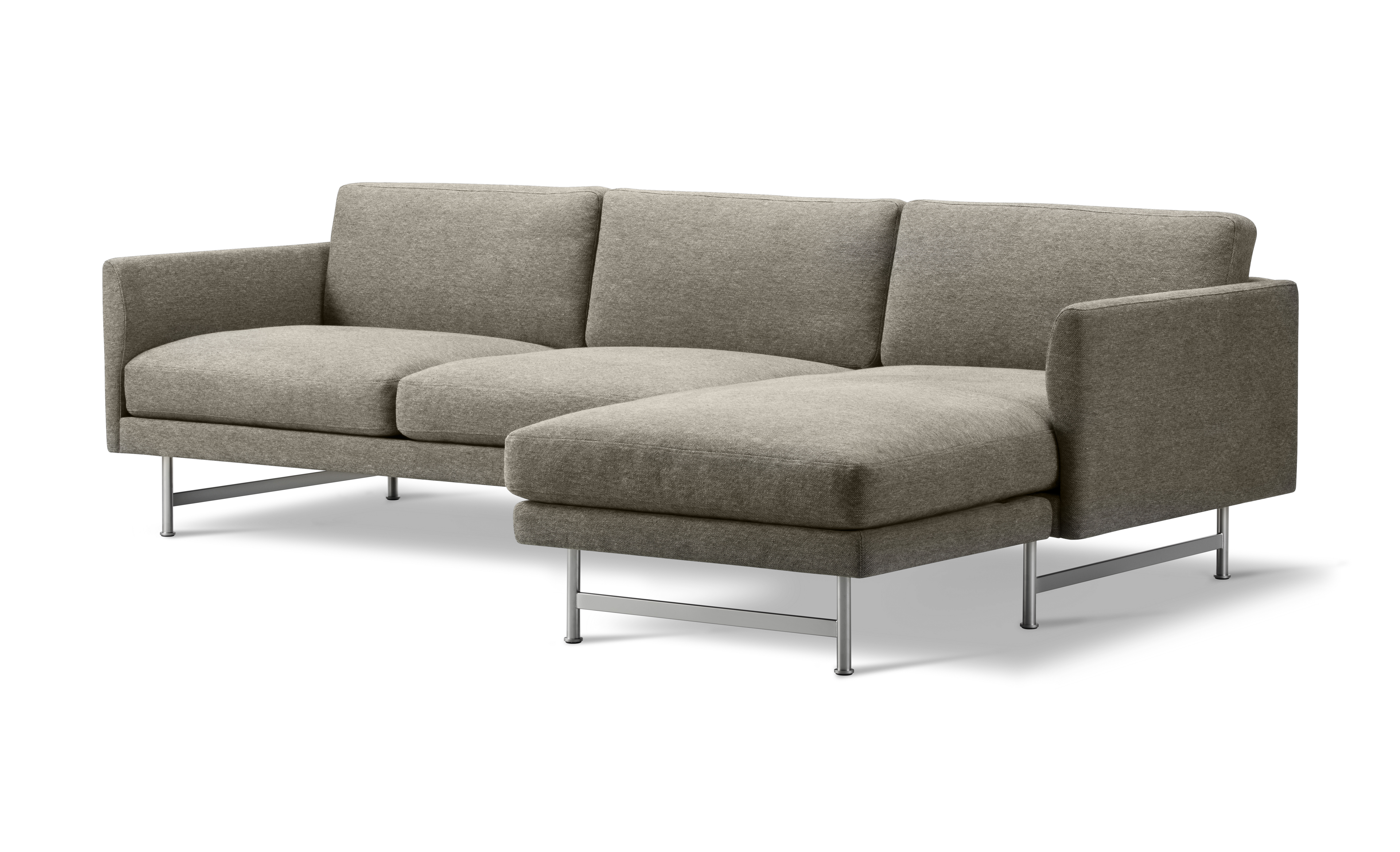 Calmo Sofa - Clay 13 - Mat chrome