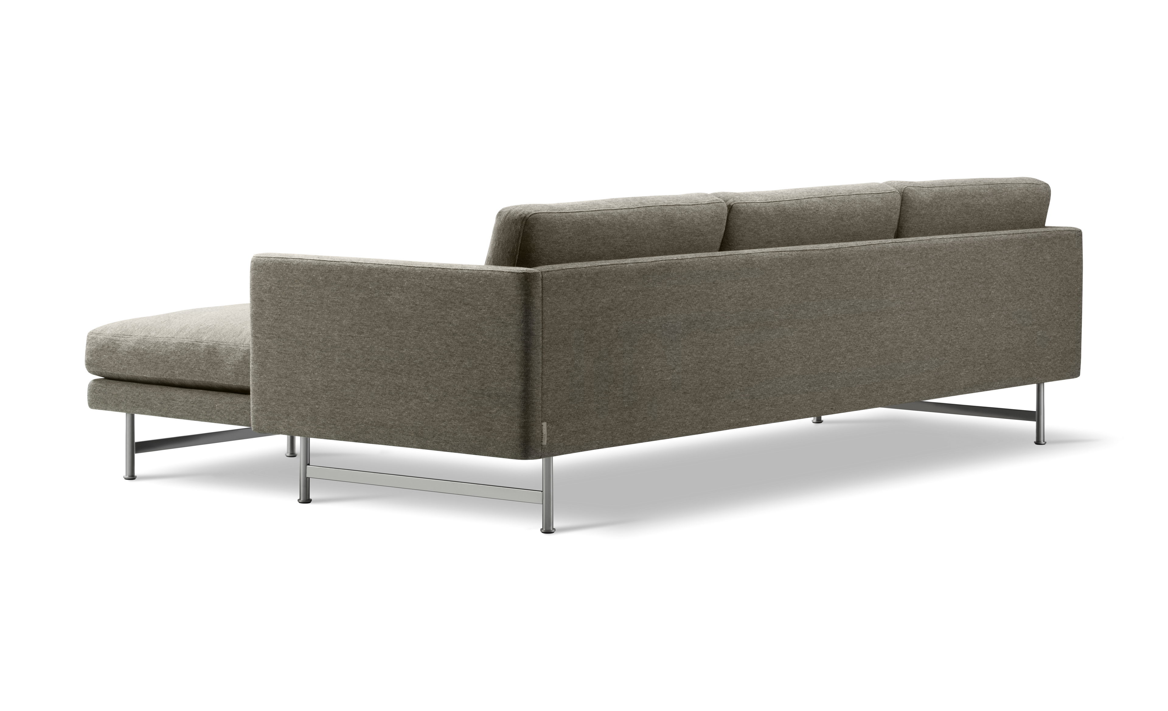 Calmo Sofa - Clay 13 - Mat chrome