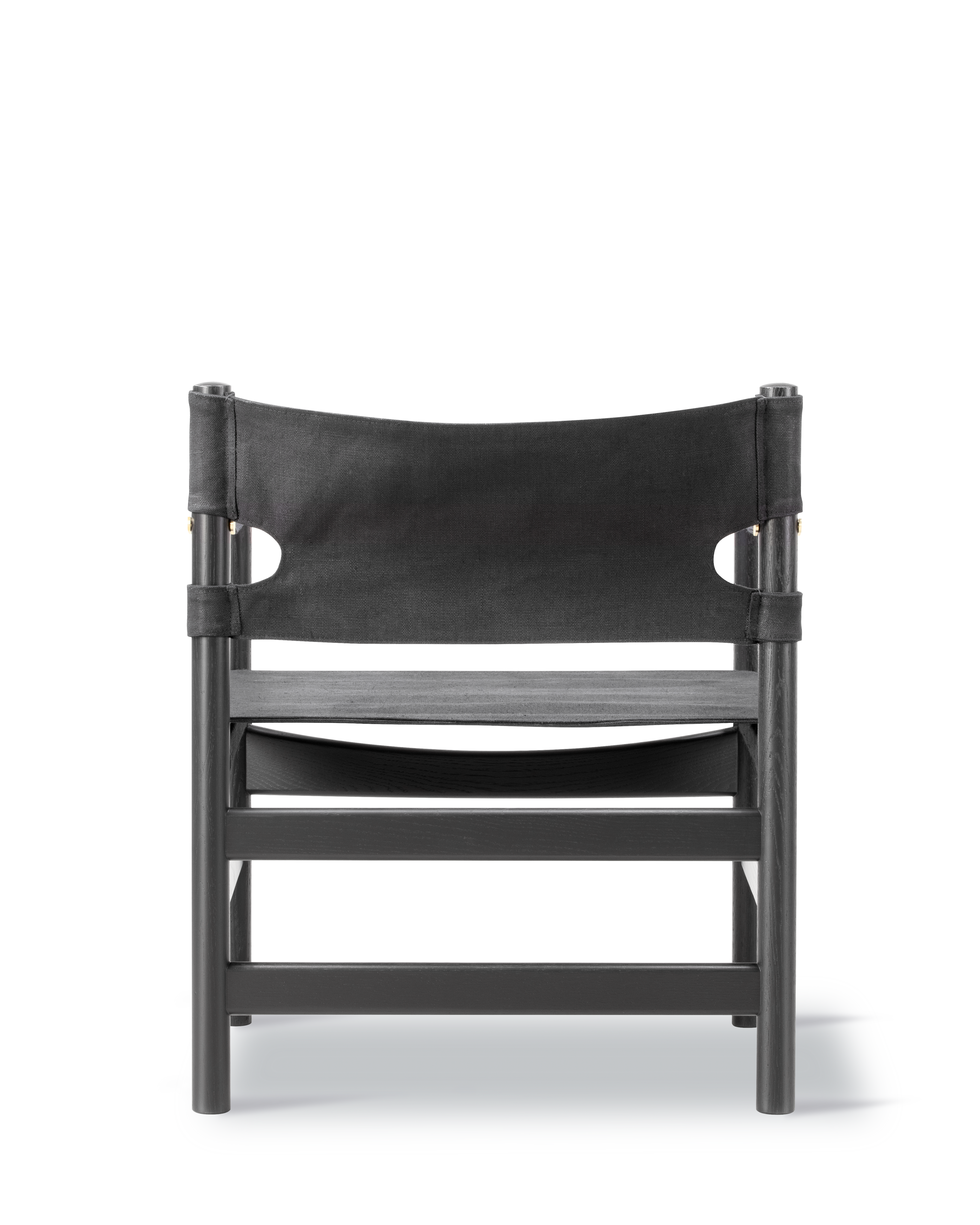 Canvas 21 Chair - Black Canvas / Black Lacquered Oak