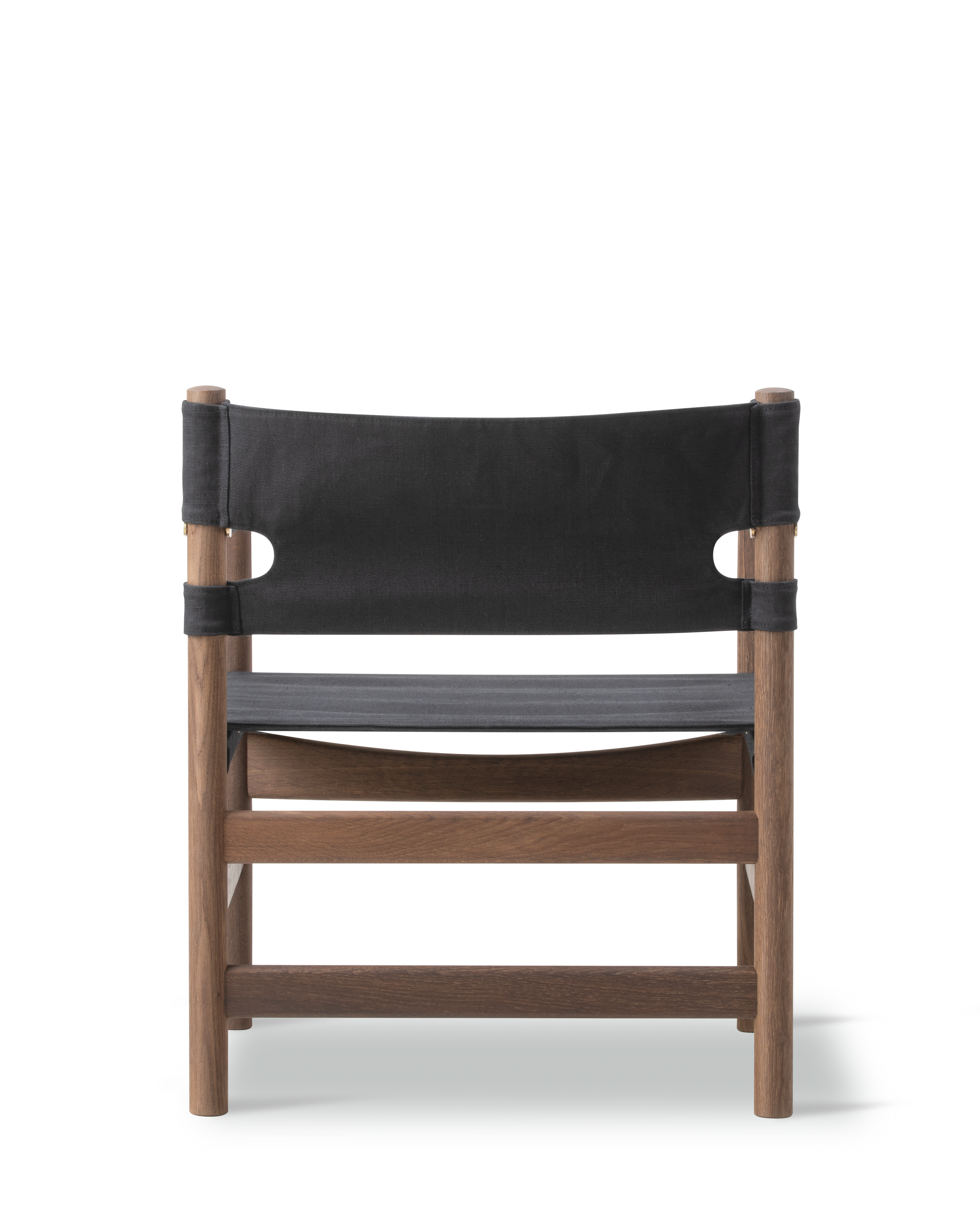 Canvas 21 Chair - Black Canvas / Smoked Oiled Oak