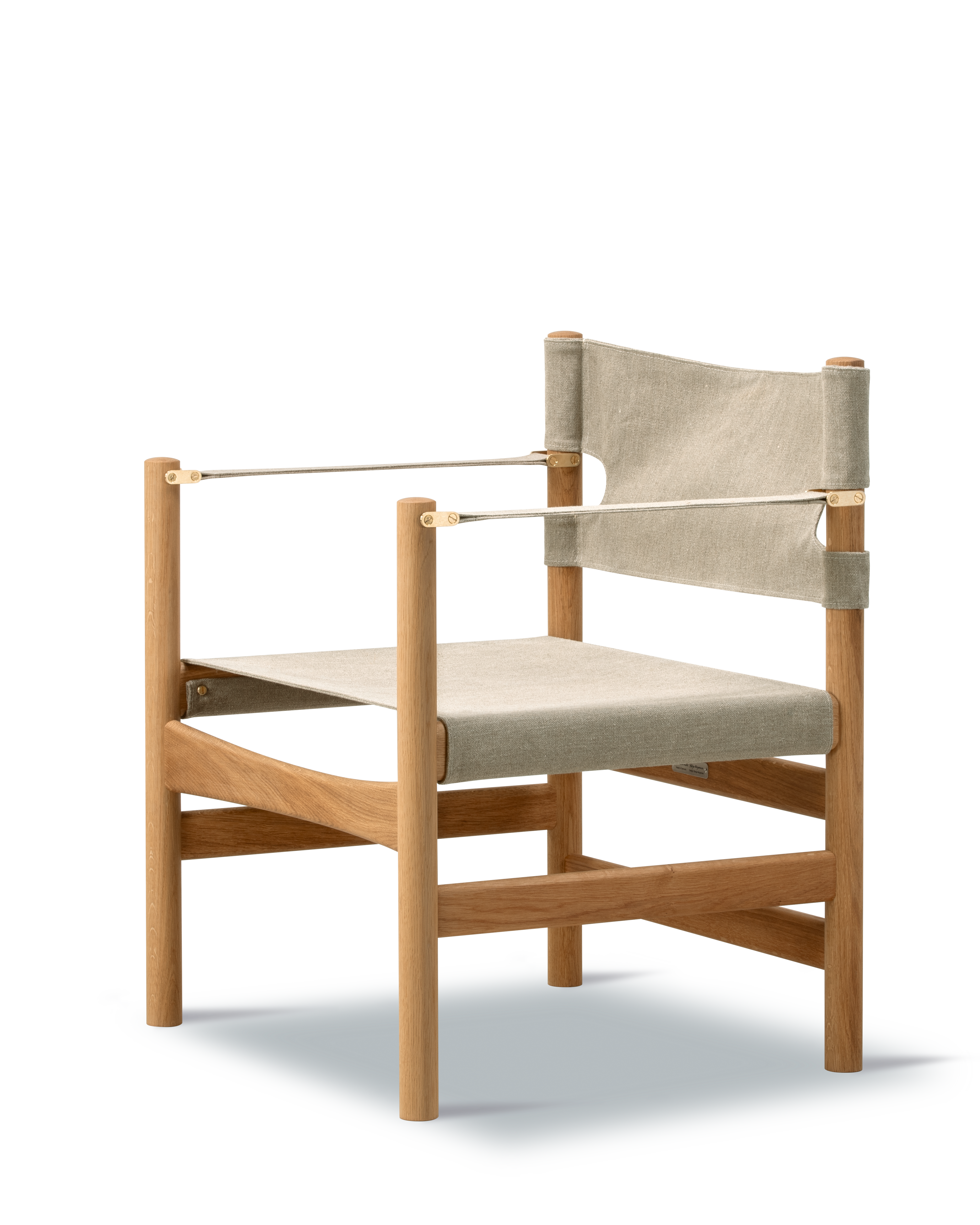 Canvas 21 Chair - Natural Canvas / Oak oil
