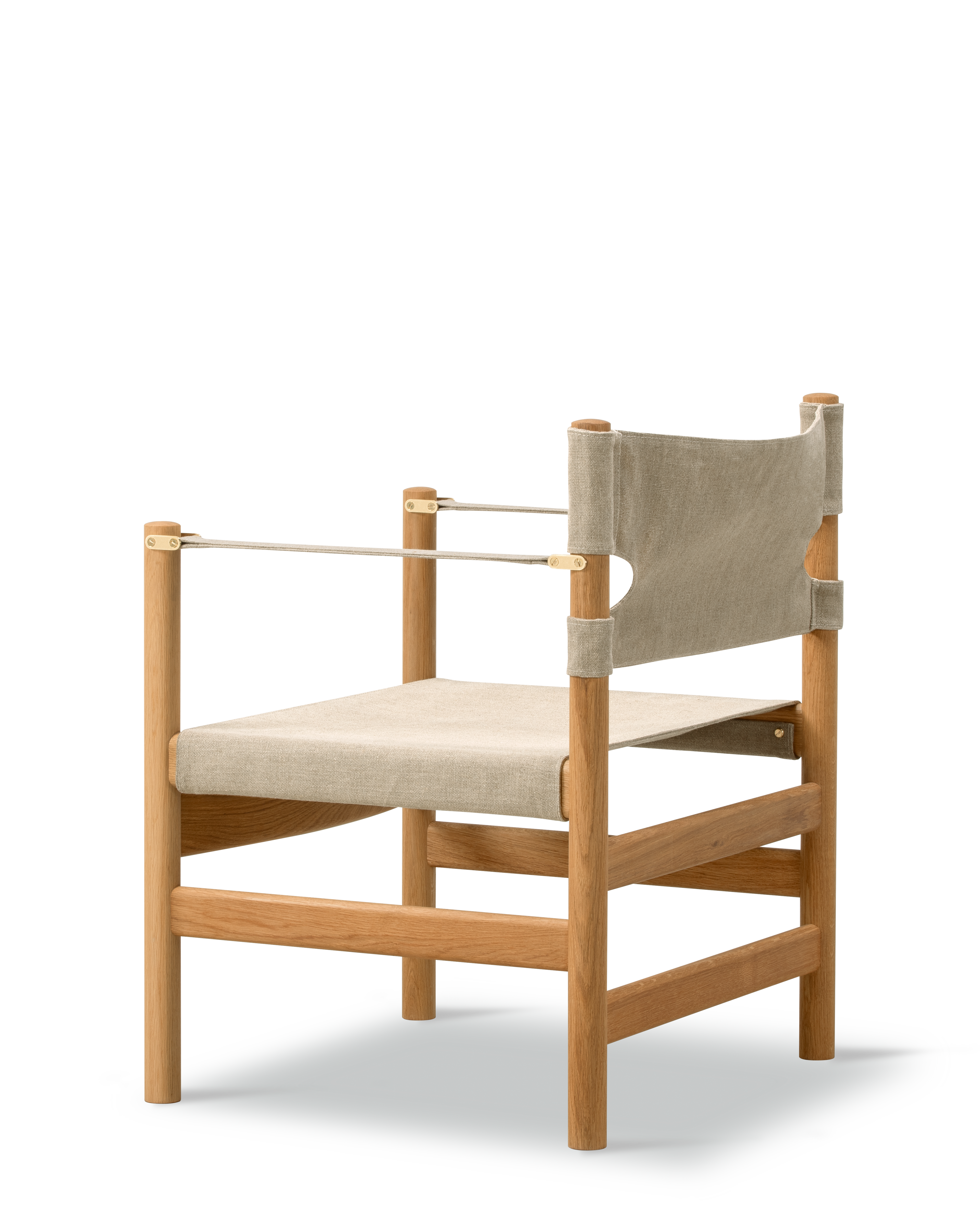 Canvas 21 Chair - Natural Canvas / Oak oil