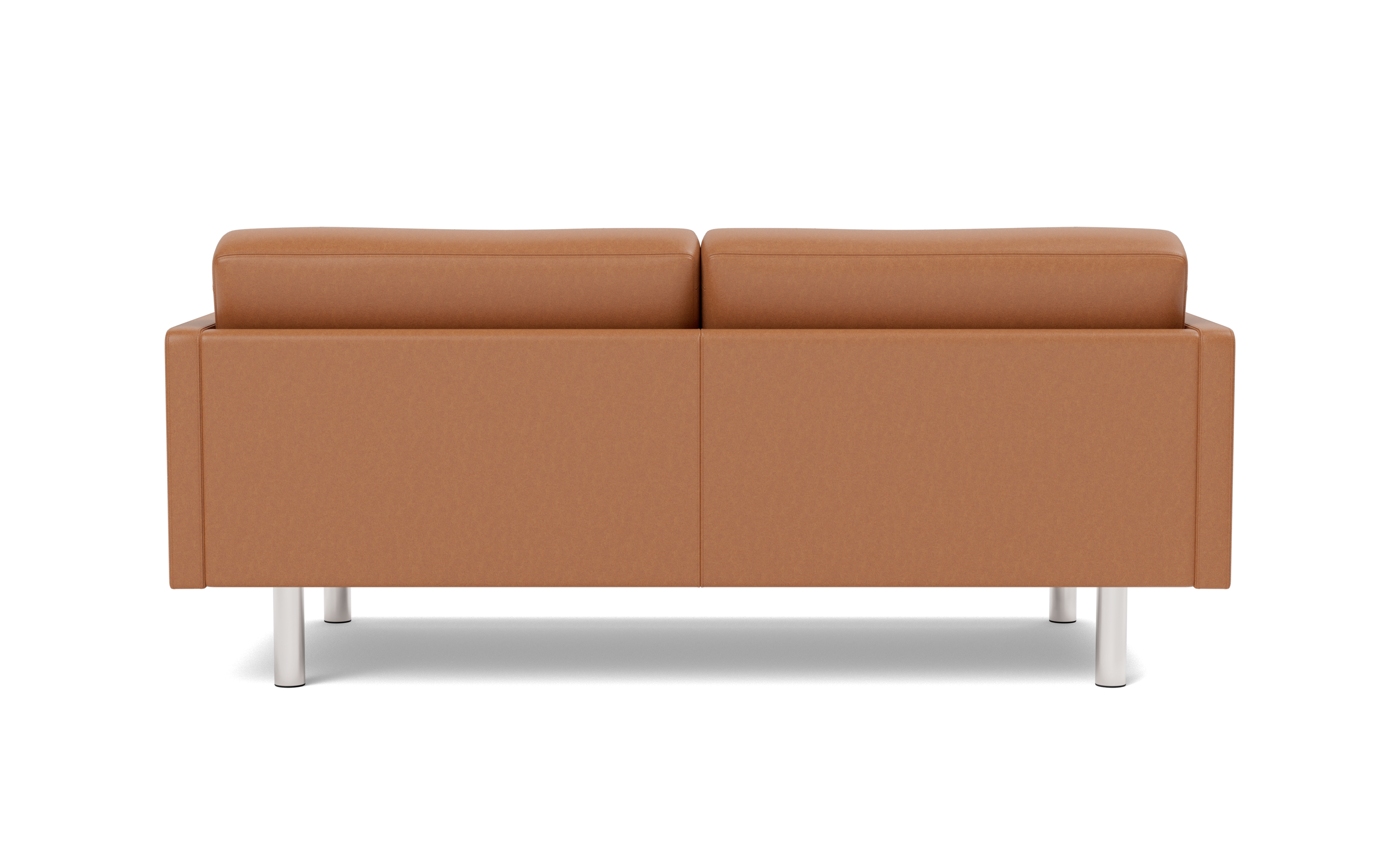 EJ220 Sofa - Leather Max 95 / Børstet krom