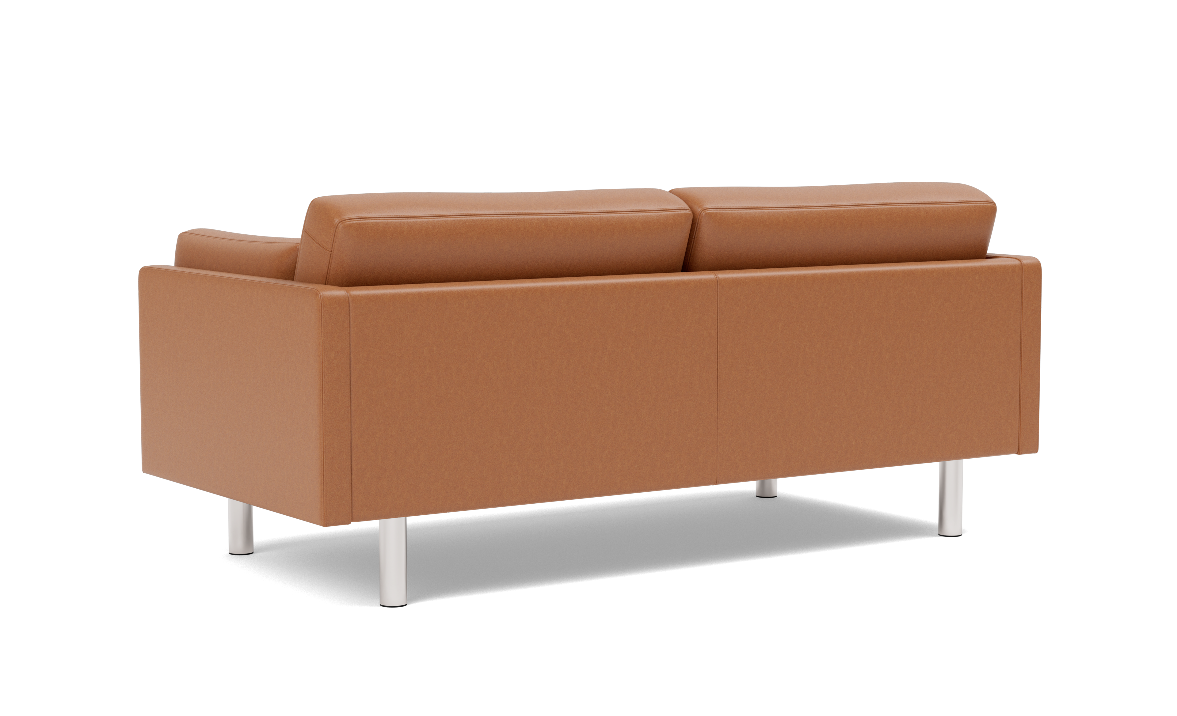 EJ220 Sofa - Leather Max 95 / Børstet krom