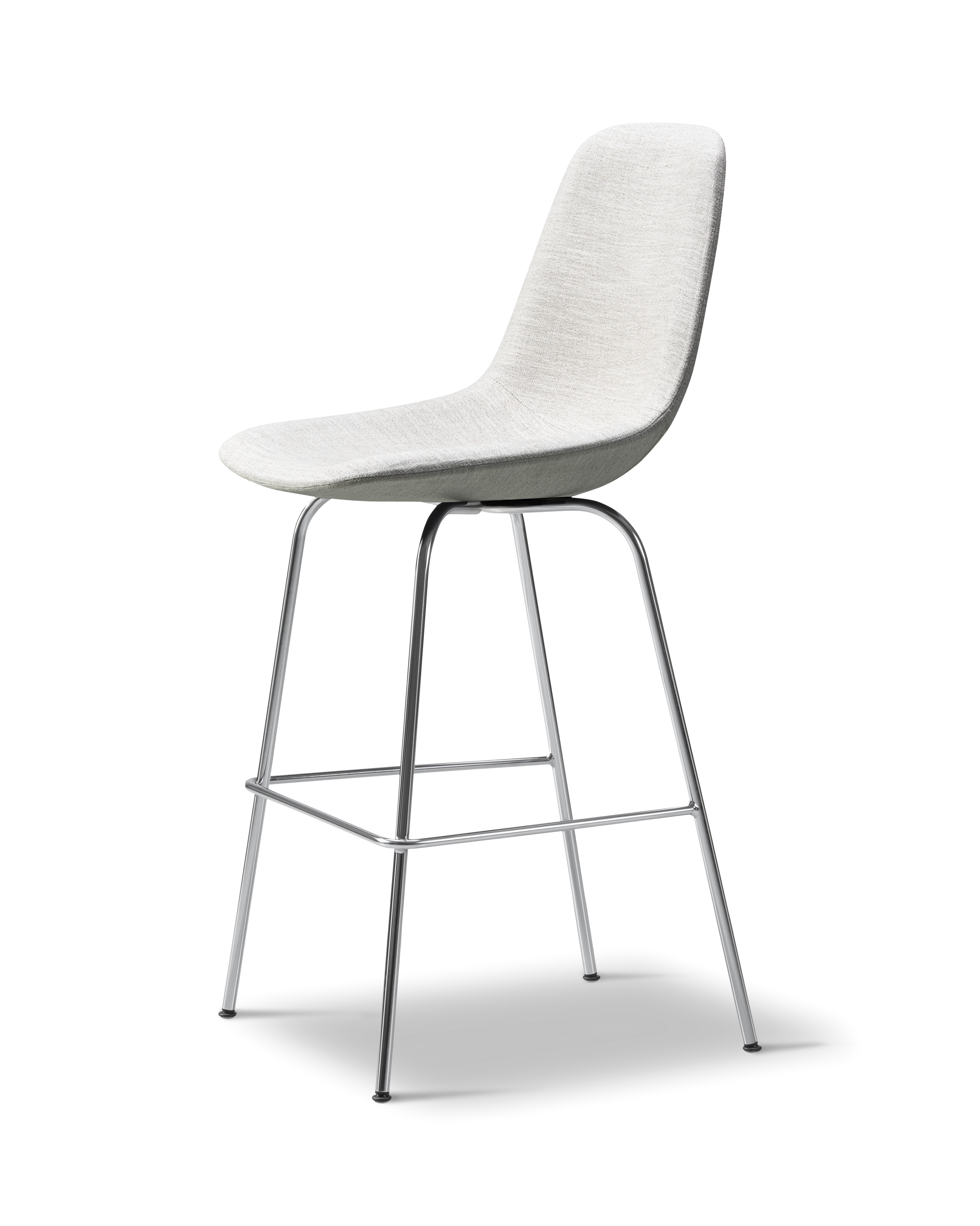 Eyes Barstool - Clay 12 / Brushed steel