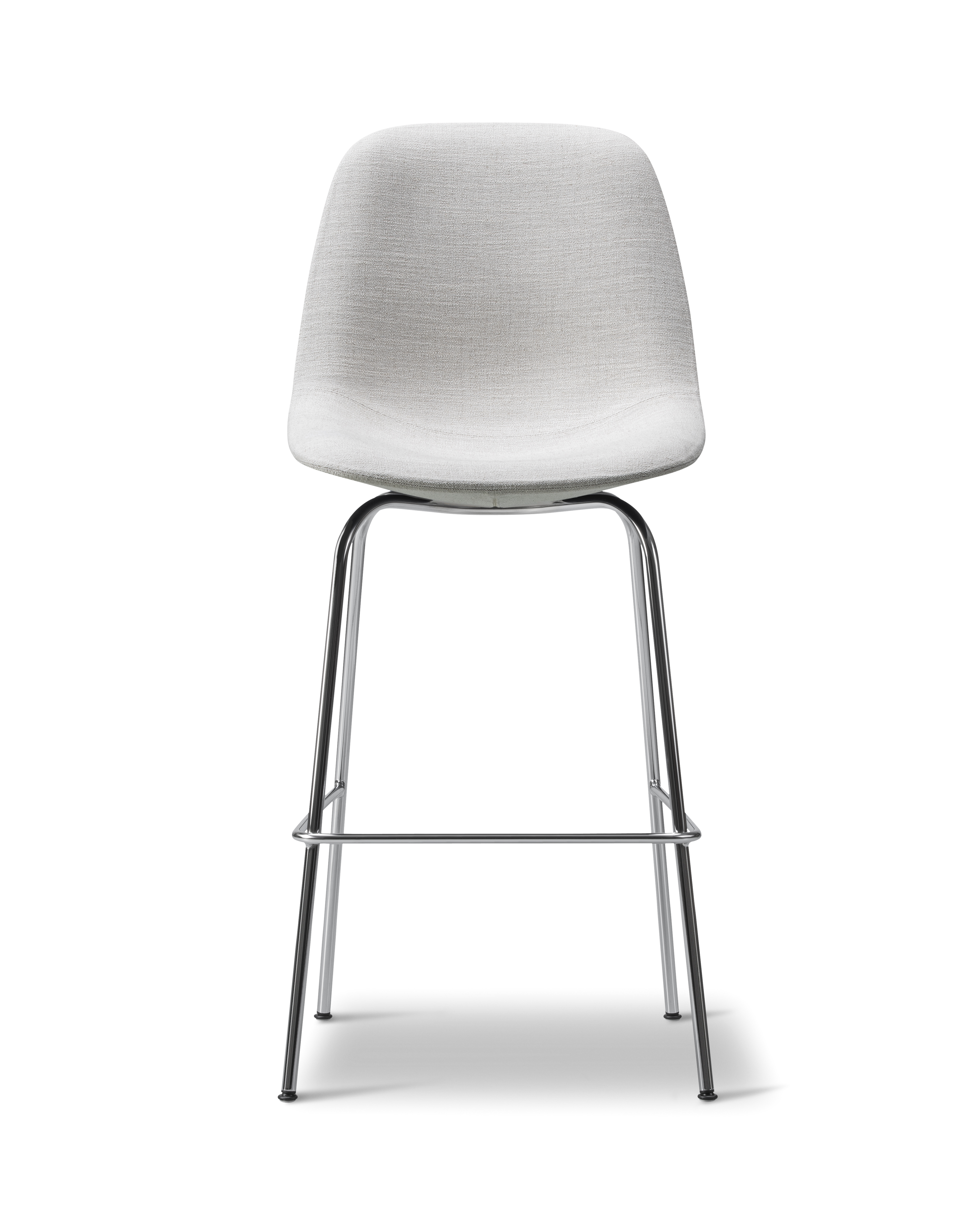 Eyes Barstool - Clay 12 / Brushed steel