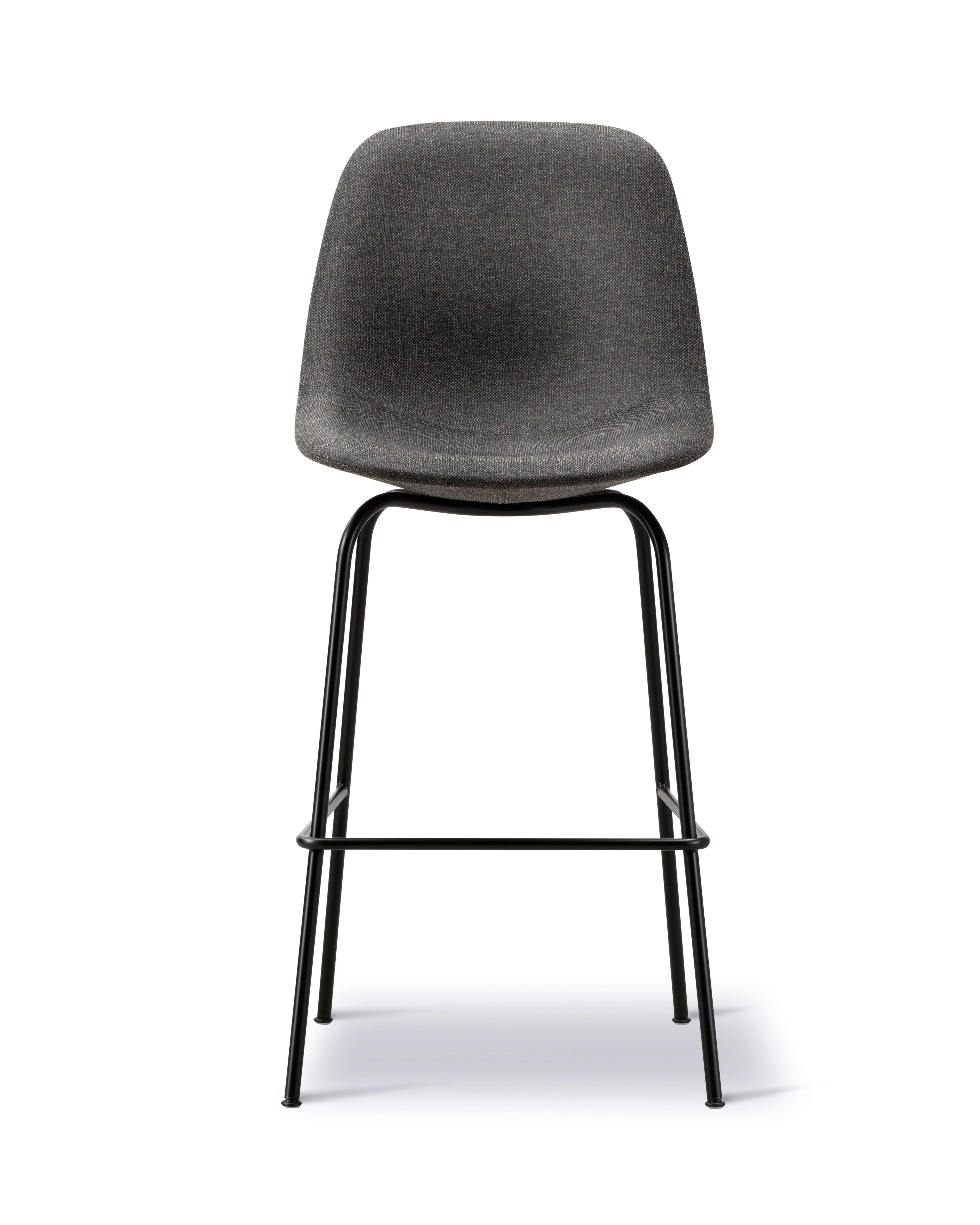 Eyes 4 Leg Barstool - Re-wool 198 / Black steel