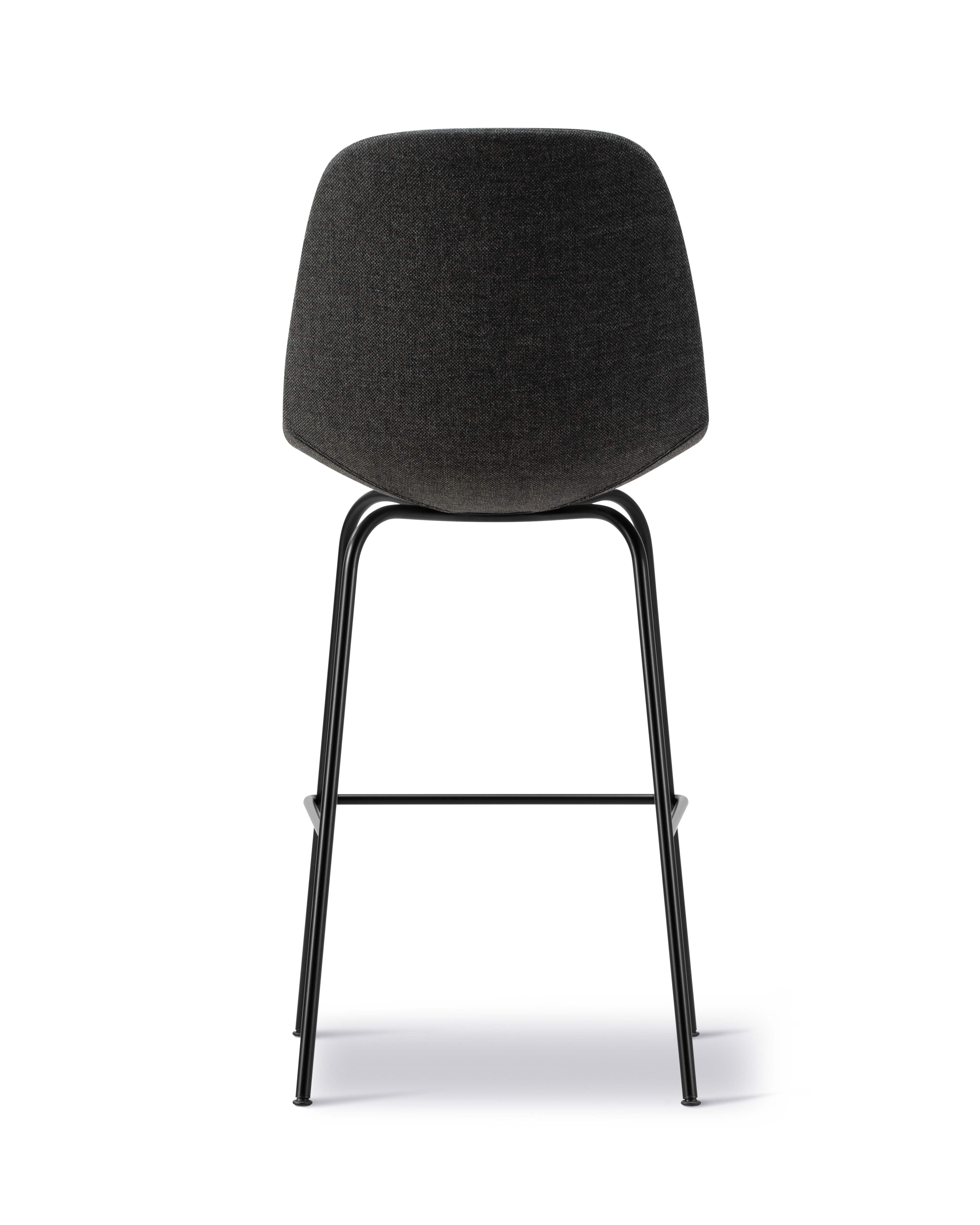 Eyes 4 Leg Barstool - Re-wool 198 / Black steel