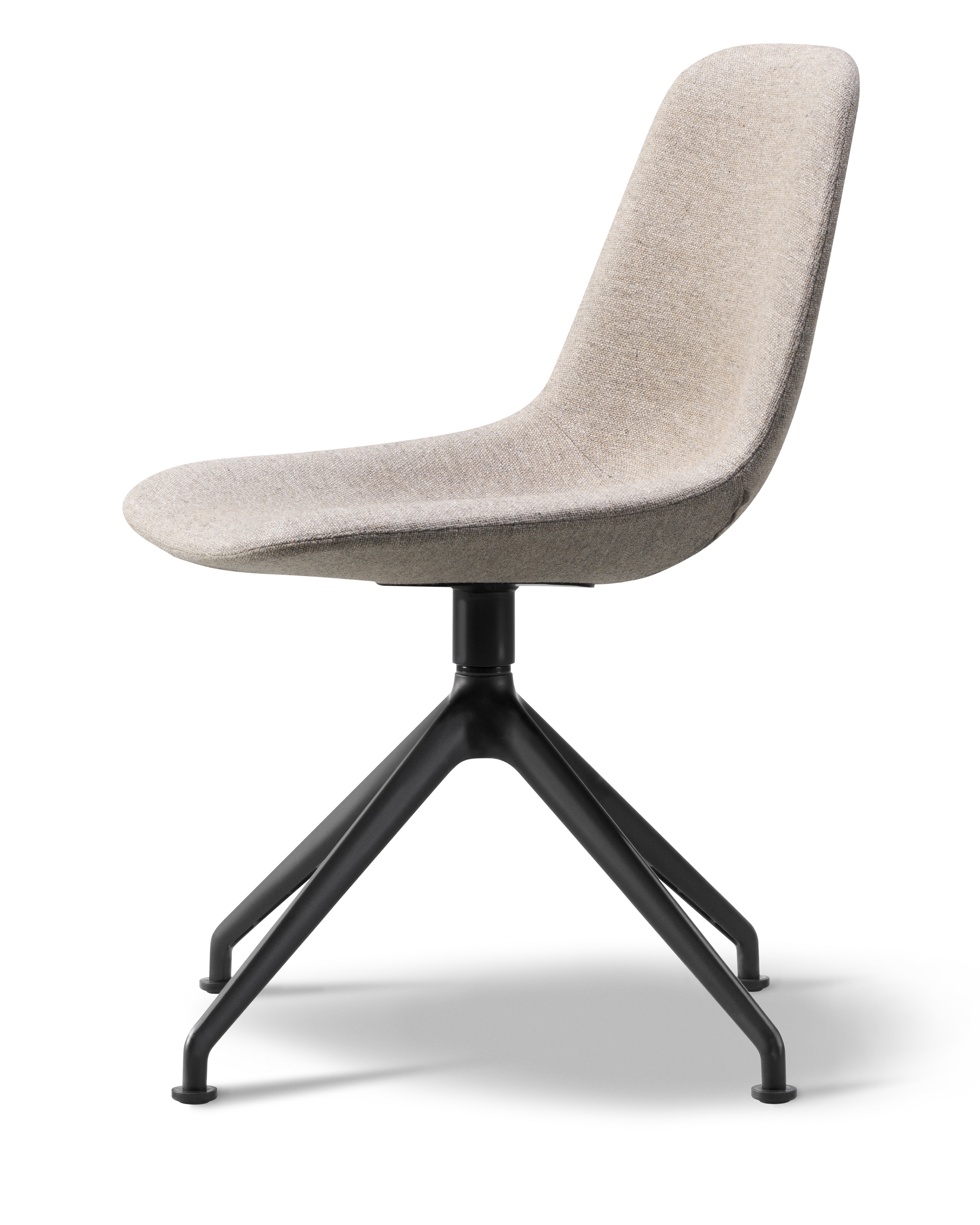 Eyes Chair - Hallingdal 227 / Black lacquered swivel base