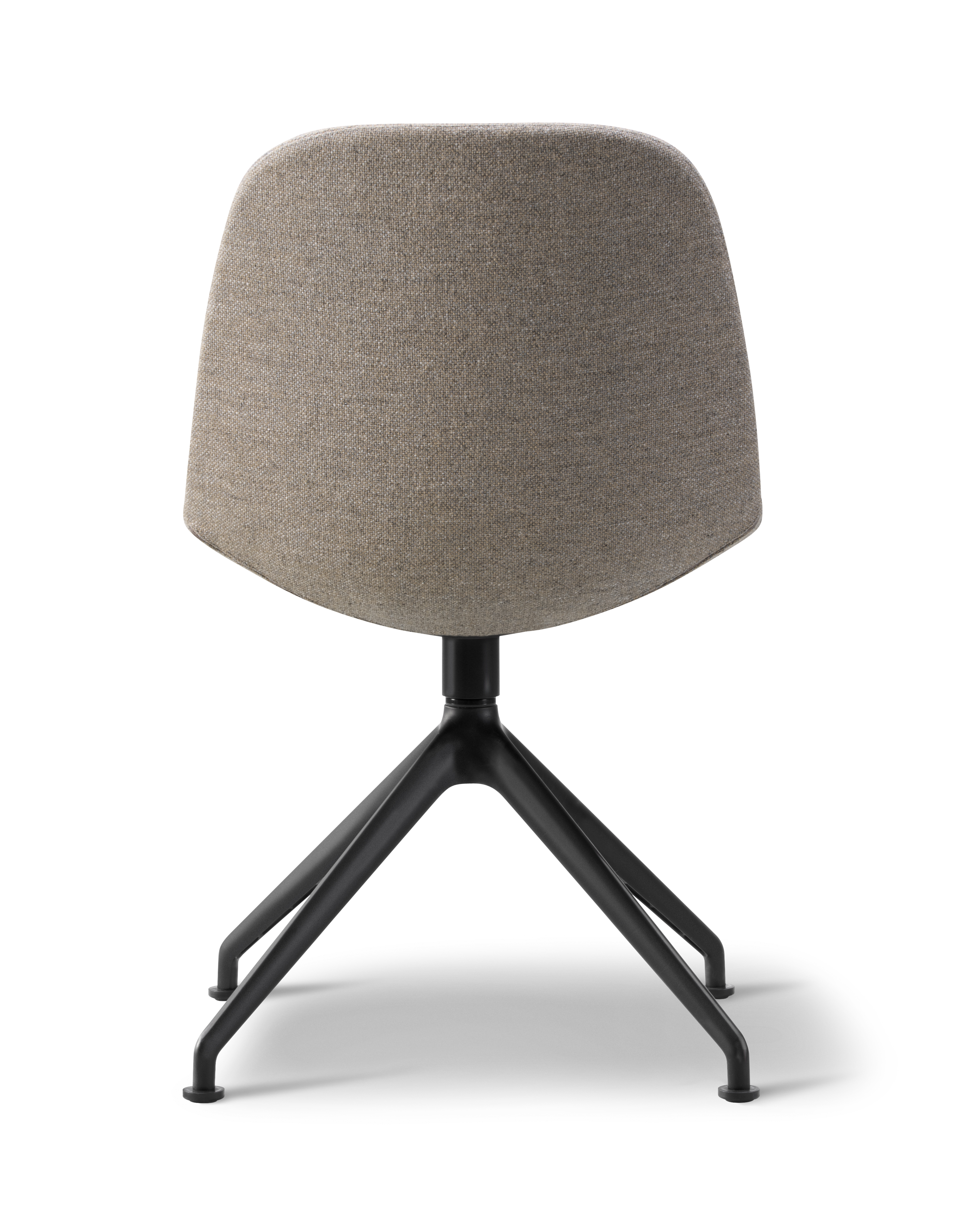 Eyes Chair - Hallingdal 227 / Sortlakeret drejestel