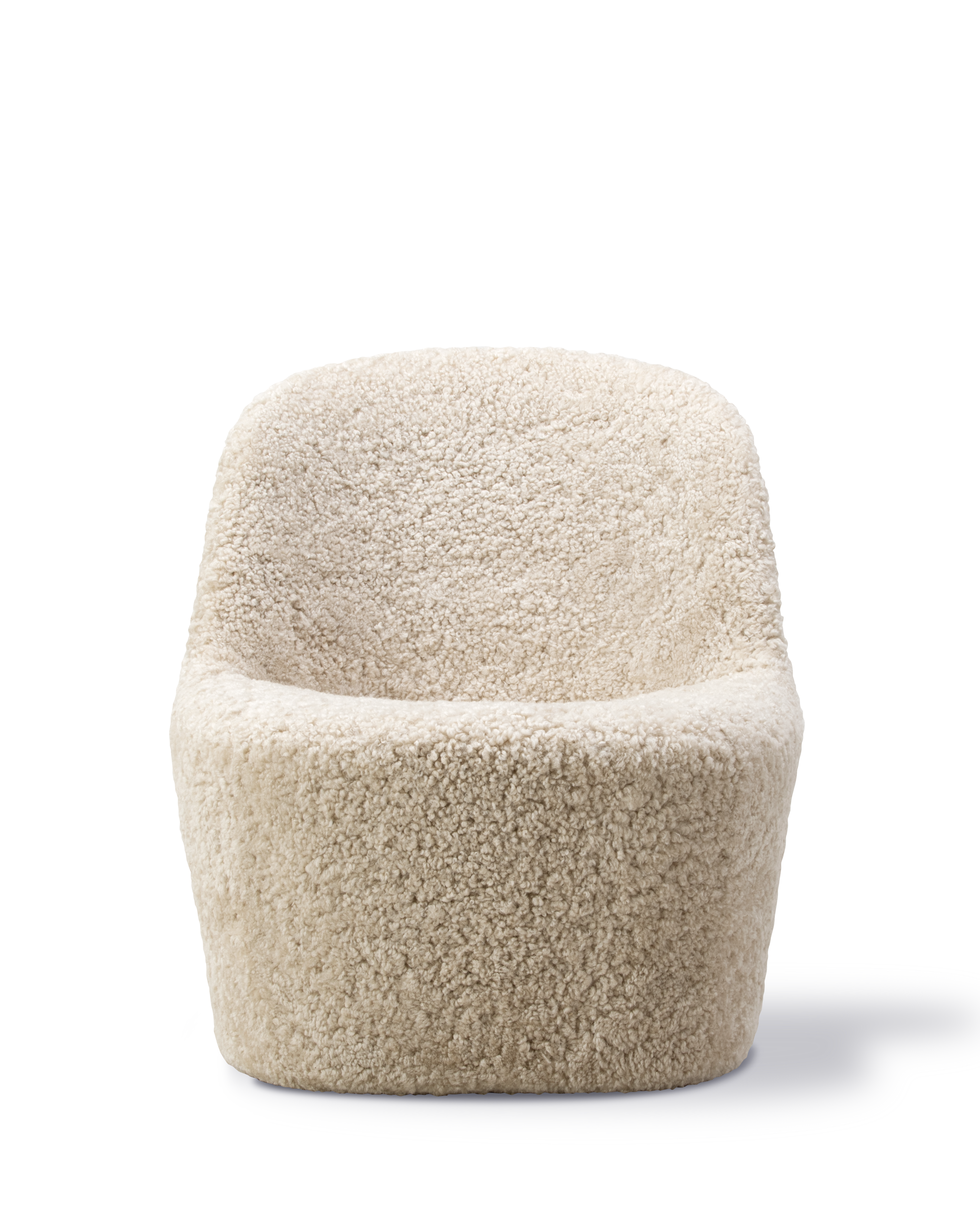 Gomo Lounge Chair - Sheepskin, Moonlight