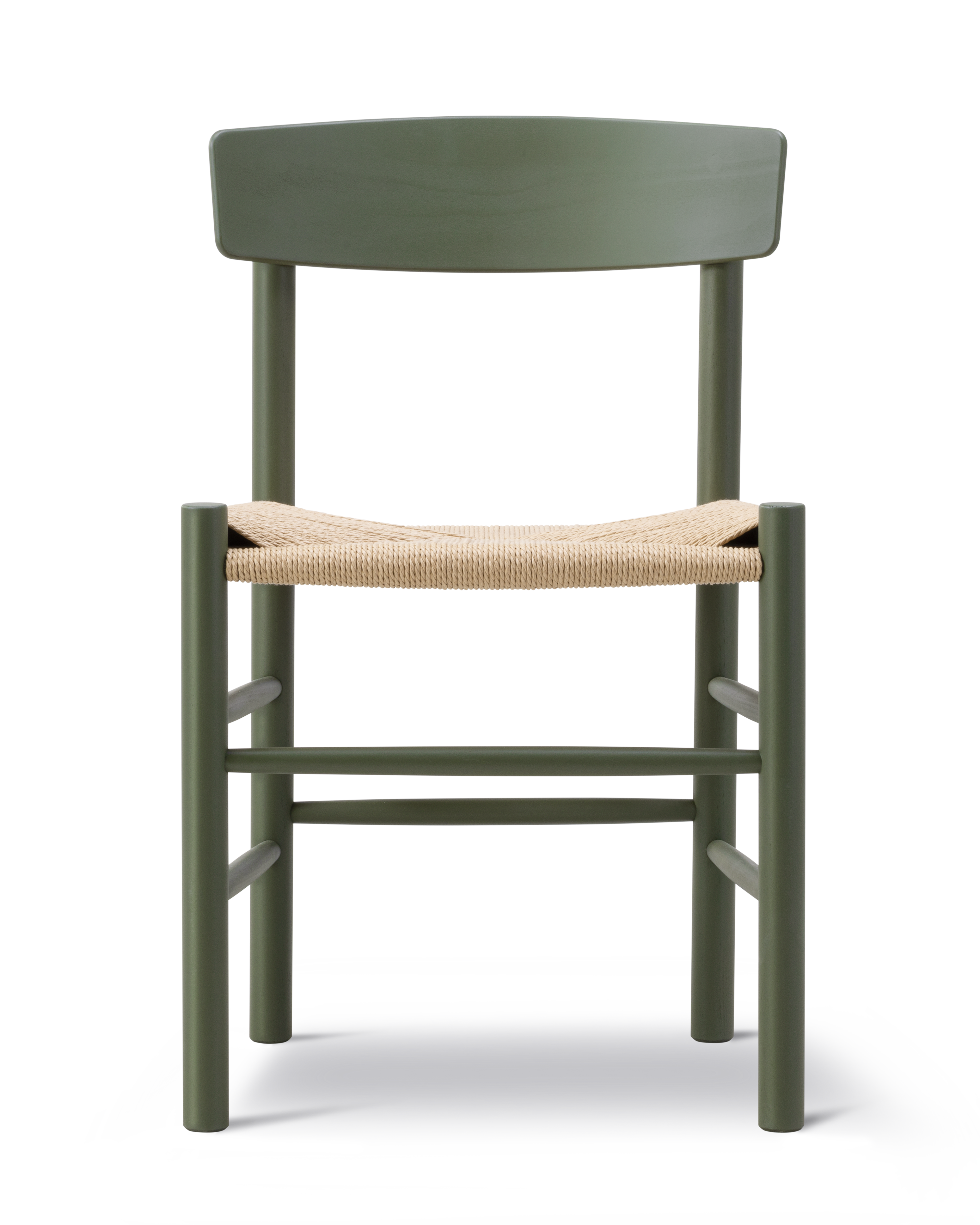 Mogensen J39 Chair - Khaki Green / Natural papercord