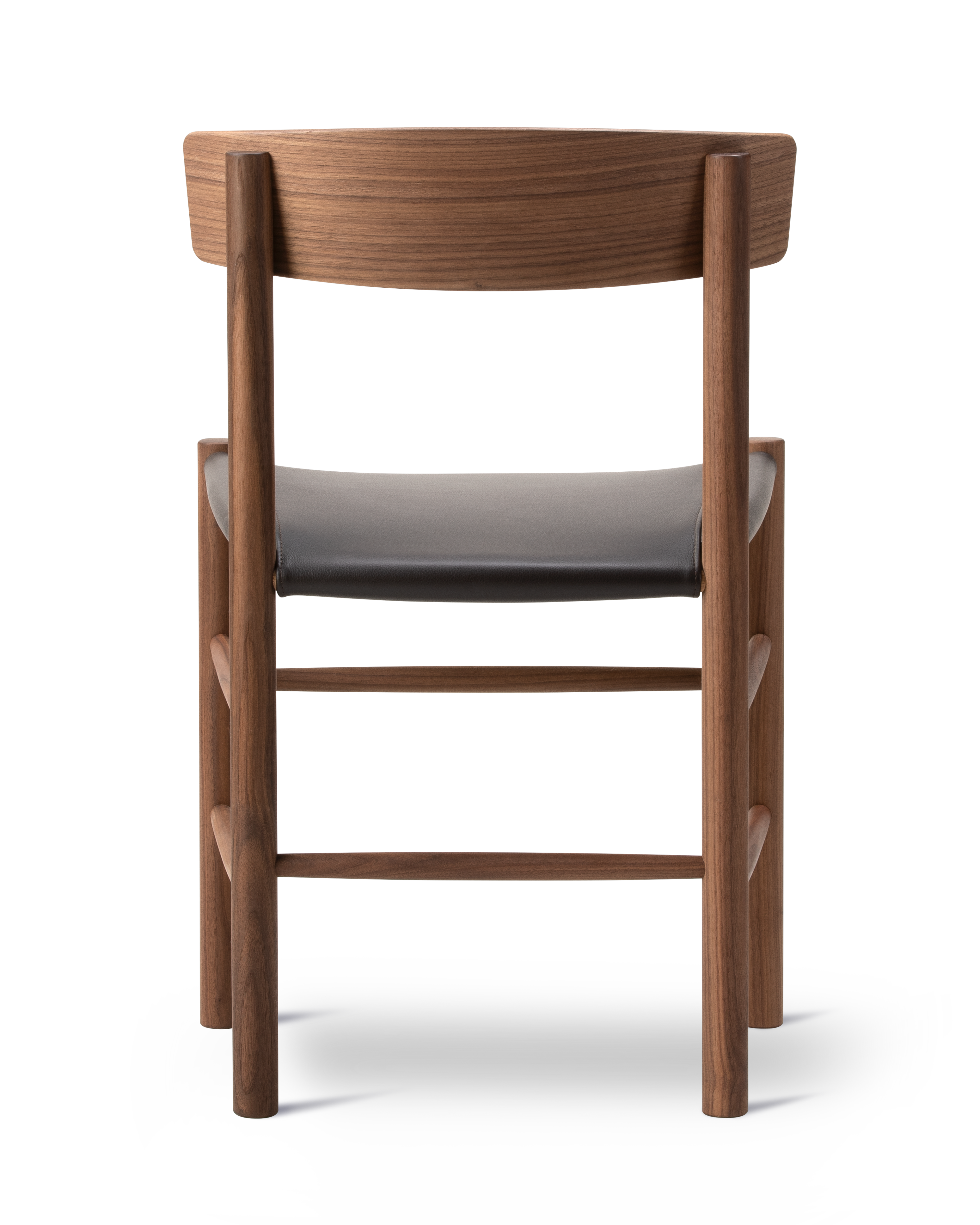 Mogensen J39 Chair Upholstered - Walnut oil / Omni 377