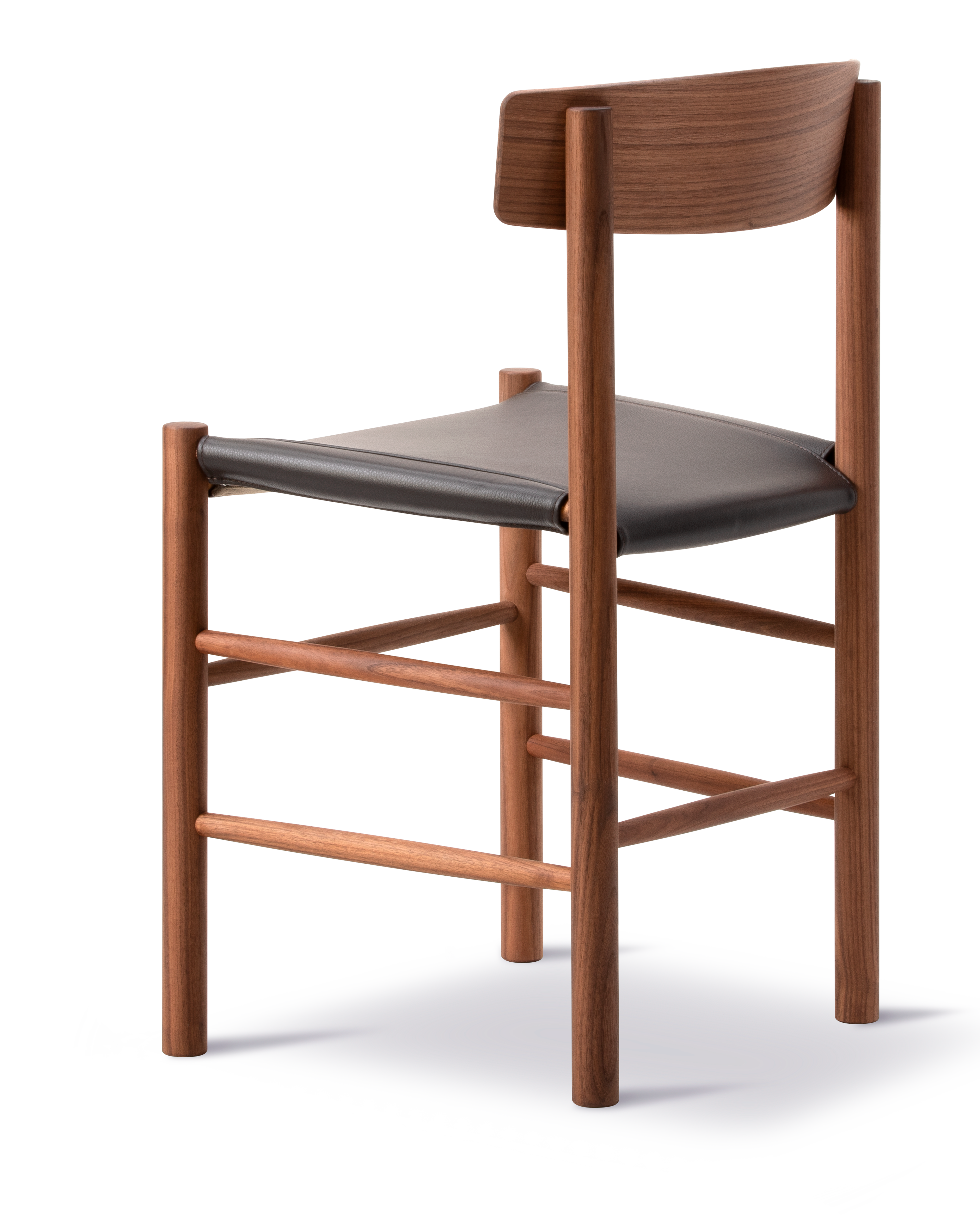 Mogensen J39 Chair Upholstered - Walnut oil / Omni 377