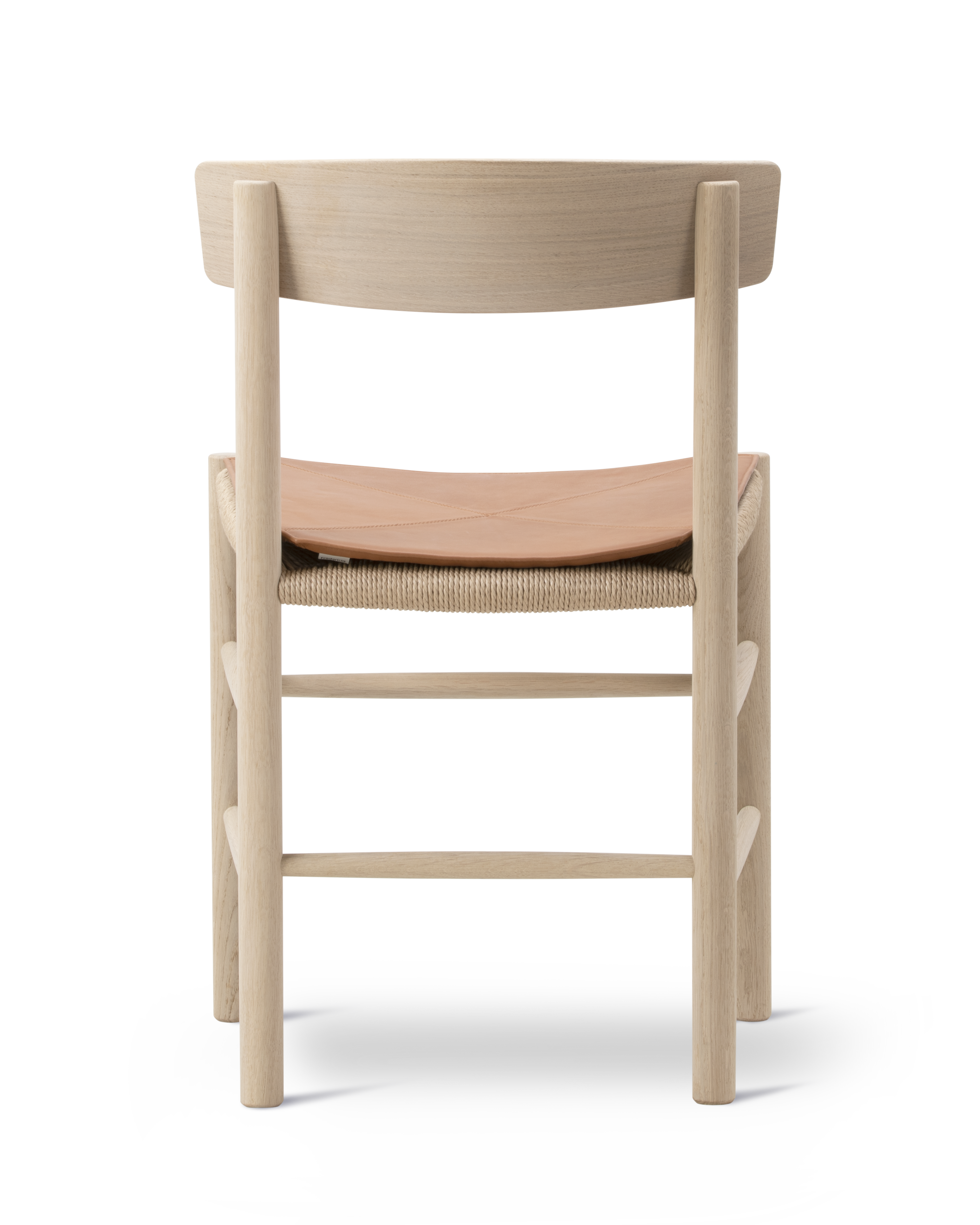 Mogensen J39 Chair - Eg lysolie / Naturfarvet flet / Elegance Sædehynde