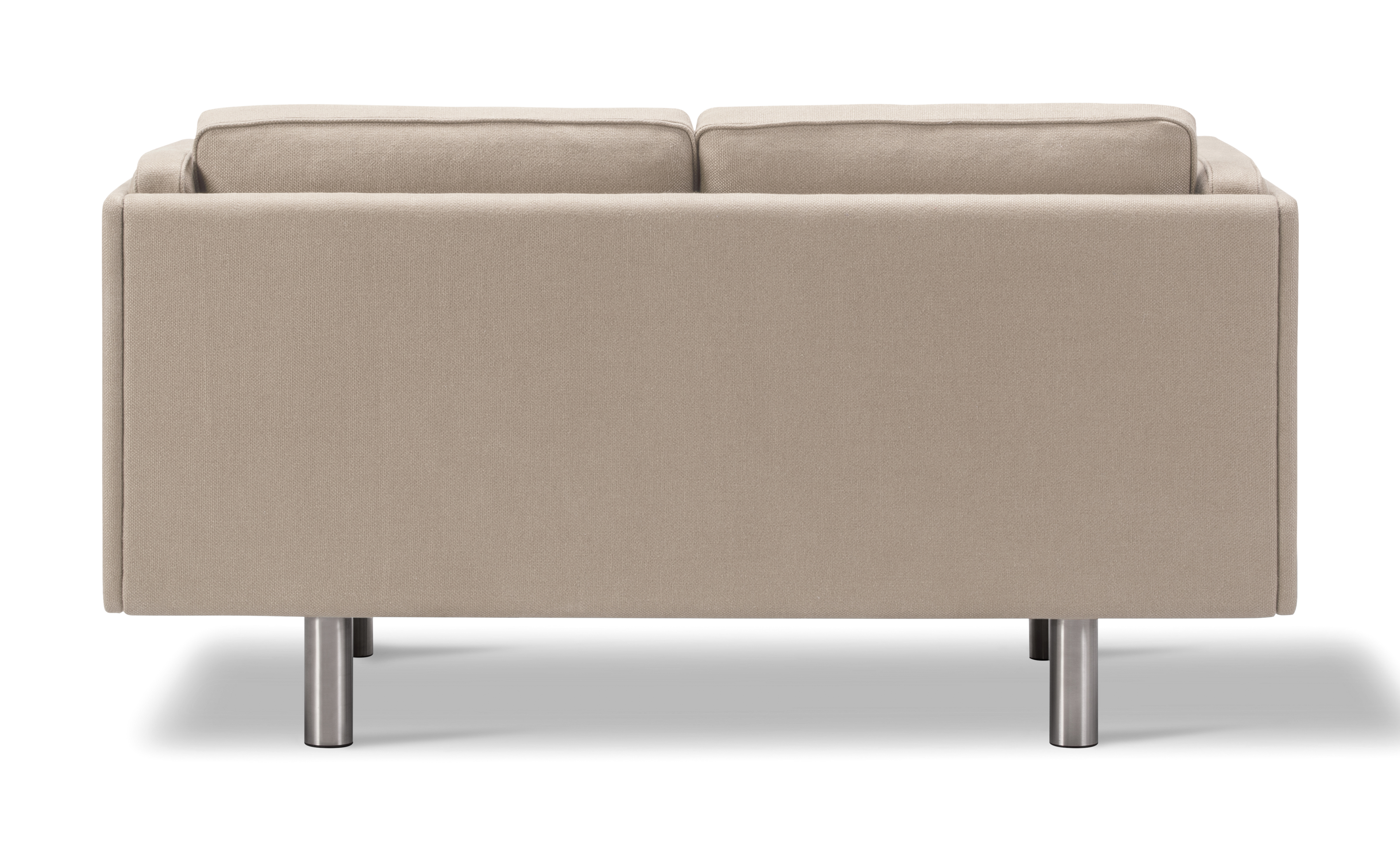 JG Sofa 2 seater - Grandlinen 0024 / Brushed steel