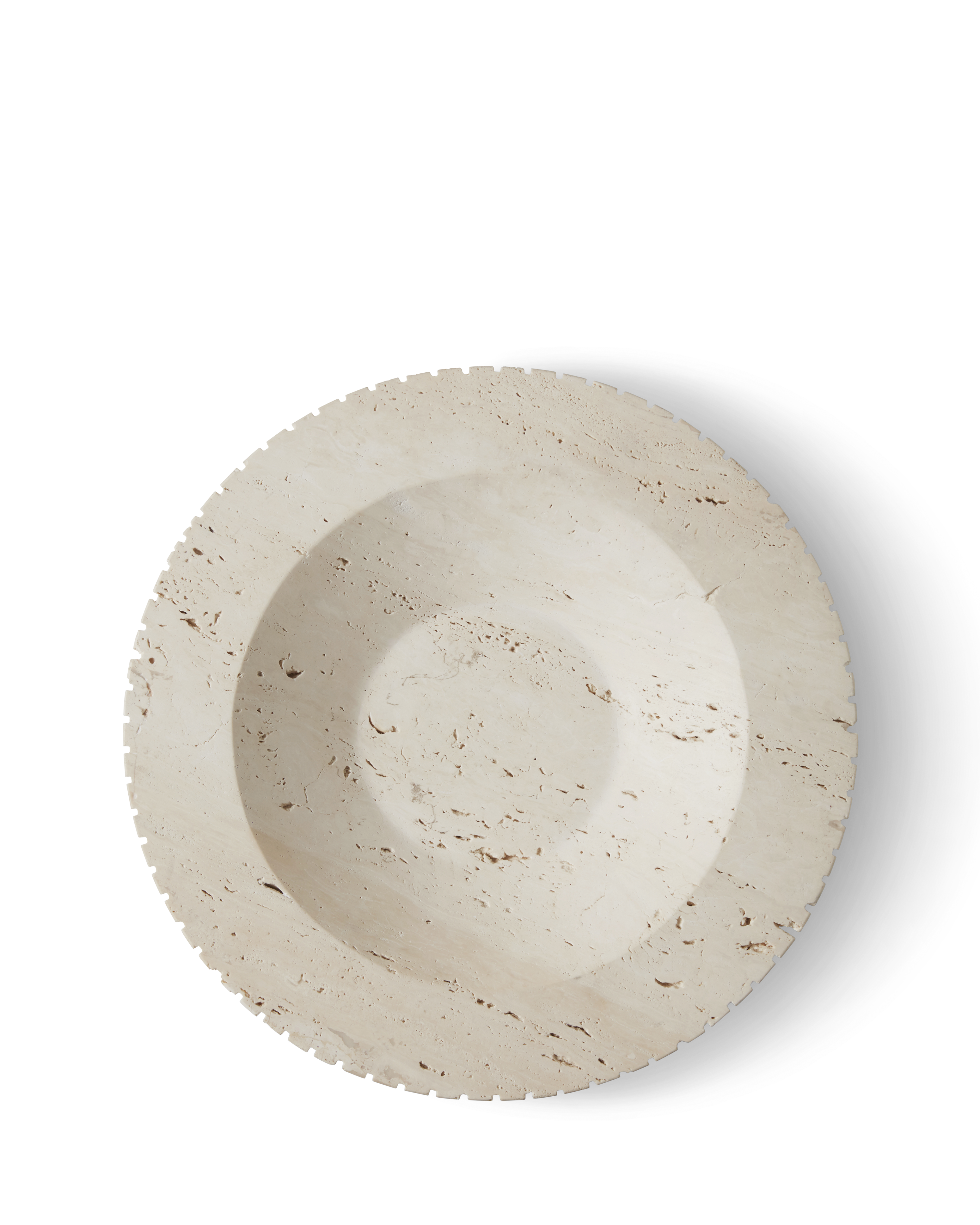 Locus Bowl - Travertine