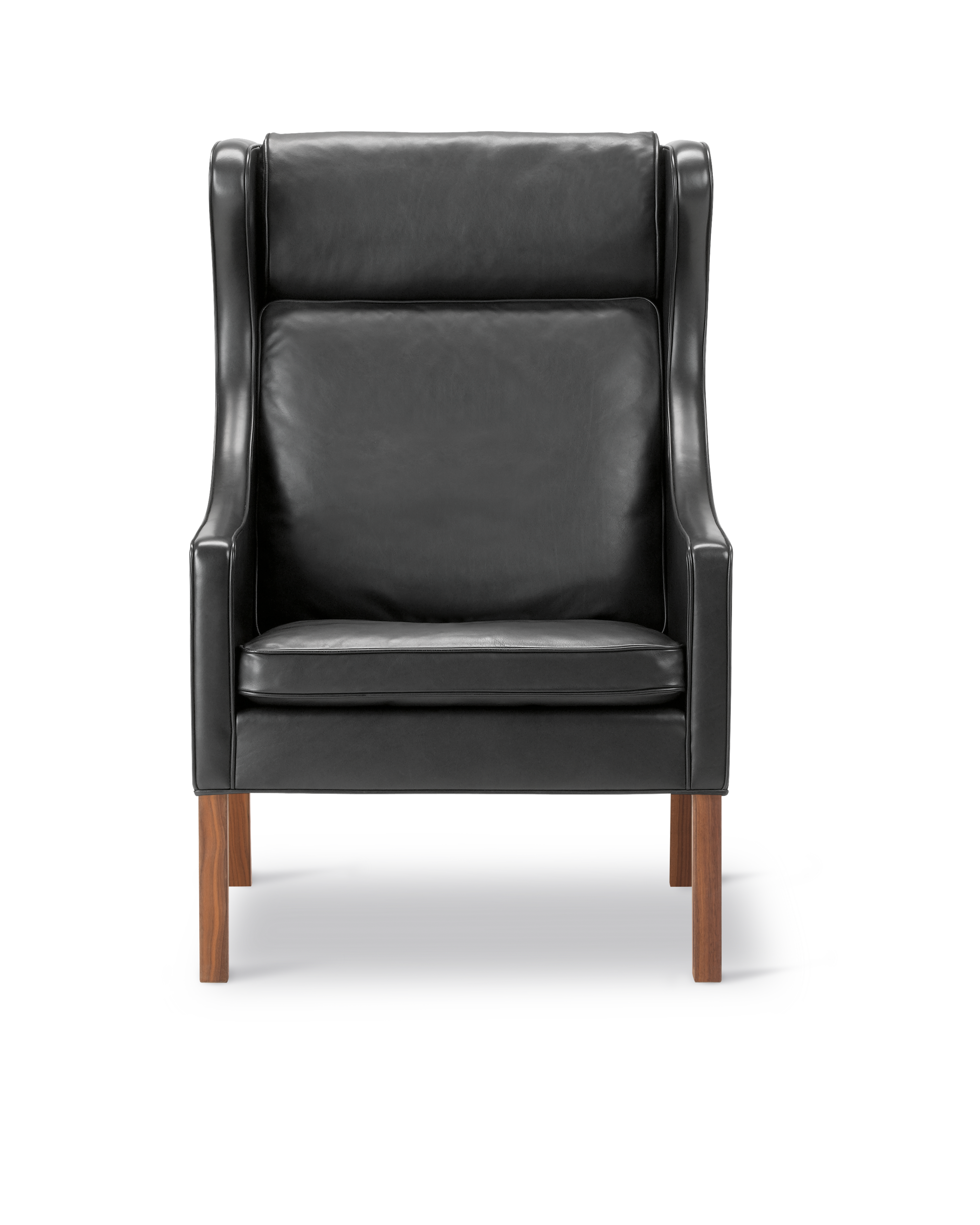 Mogensen 2204 Wing Chair - Leather Primo 88 / Walnut oil